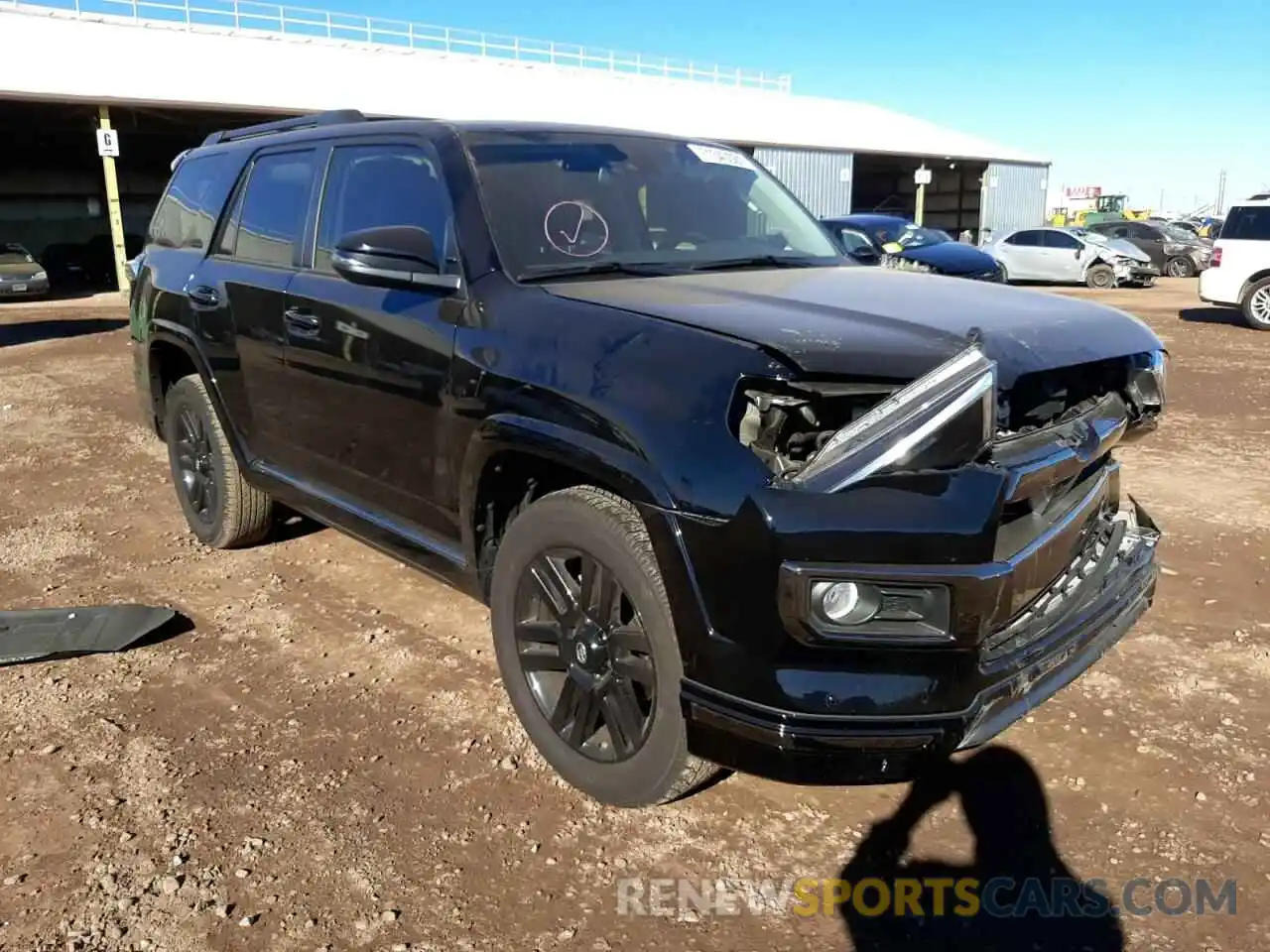 1 Photograph of a damaged car JTEBU5JR1L5815107 TOYOTA 4RUNNER 2020