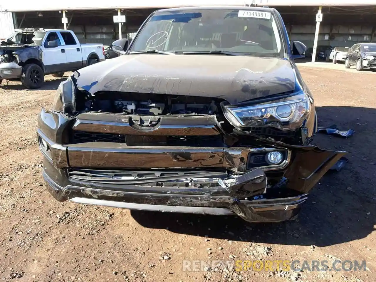 9 Photograph of a damaged car JTEBU5JR1L5815107 TOYOTA 4RUNNER 2020