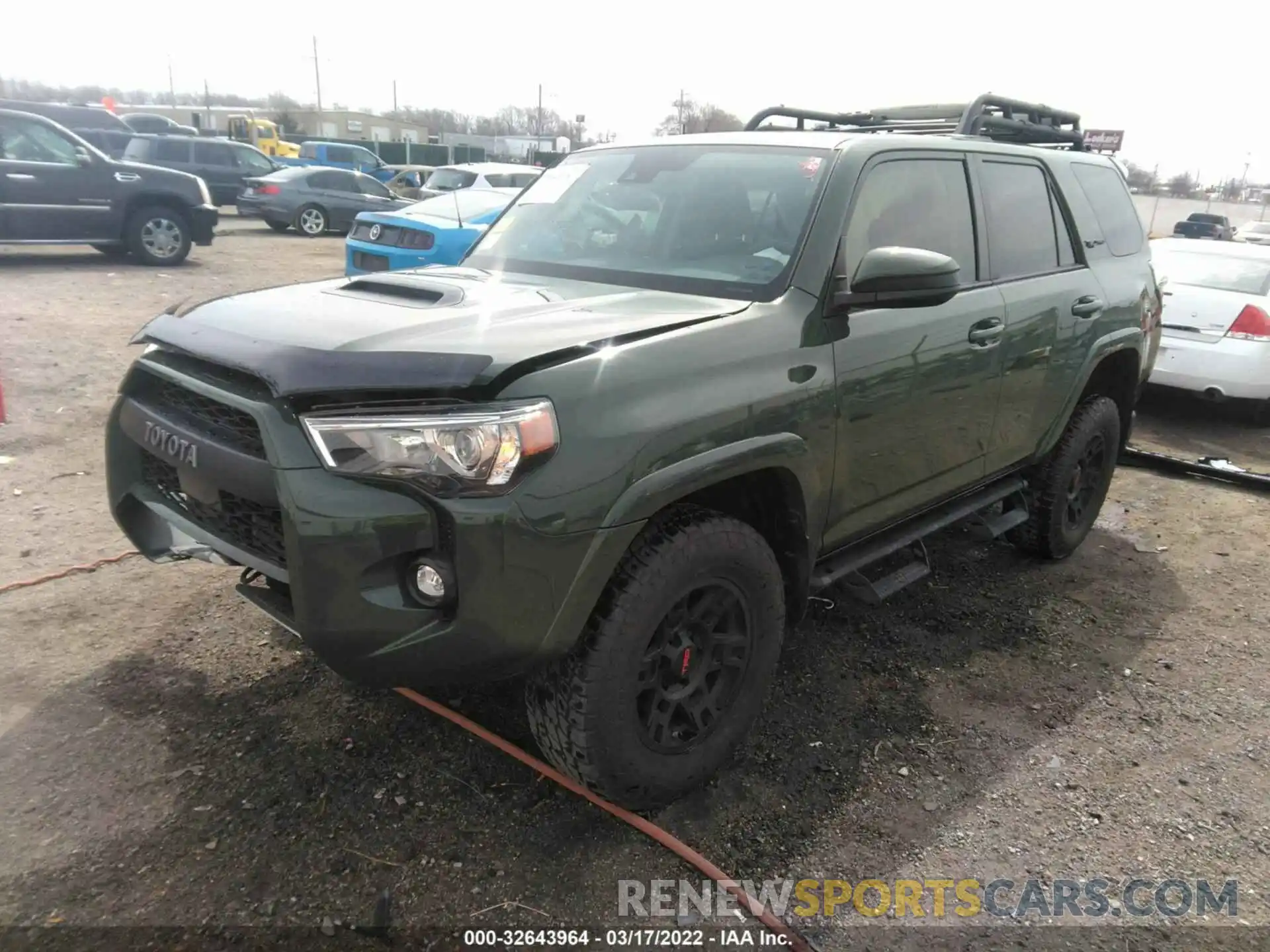 2 Photograph of a damaged car JTEBU5JR1L5822395 TOYOTA 4RUNNER 2020