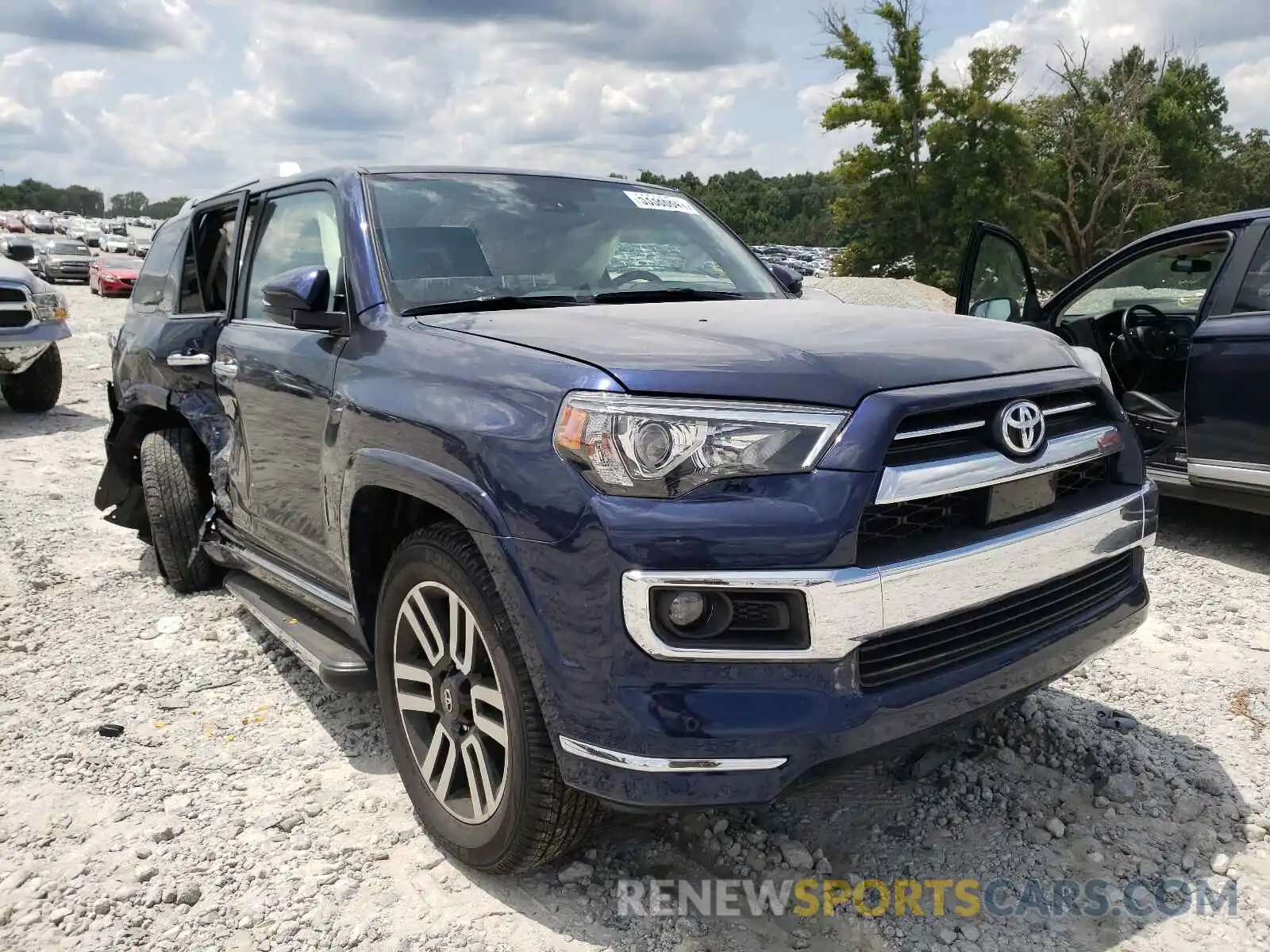 1 Photograph of a damaged car JTEBU5JR1L5829783 TOYOTA 4RUNNER 2020