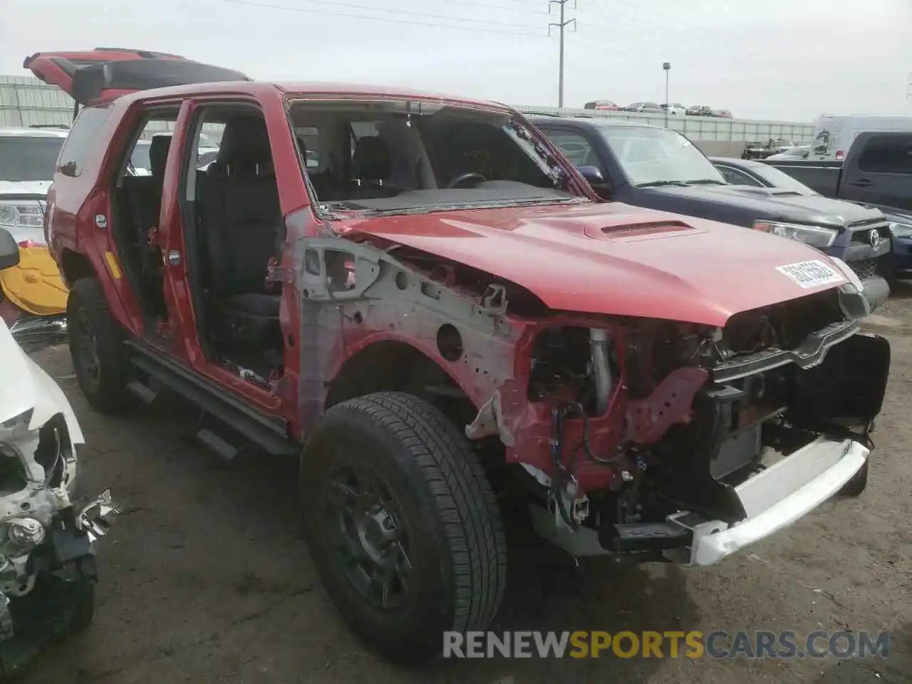 1 Photograph of a damaged car JTEBU5JR1L5831906 TOYOTA 4RUNNER 2020