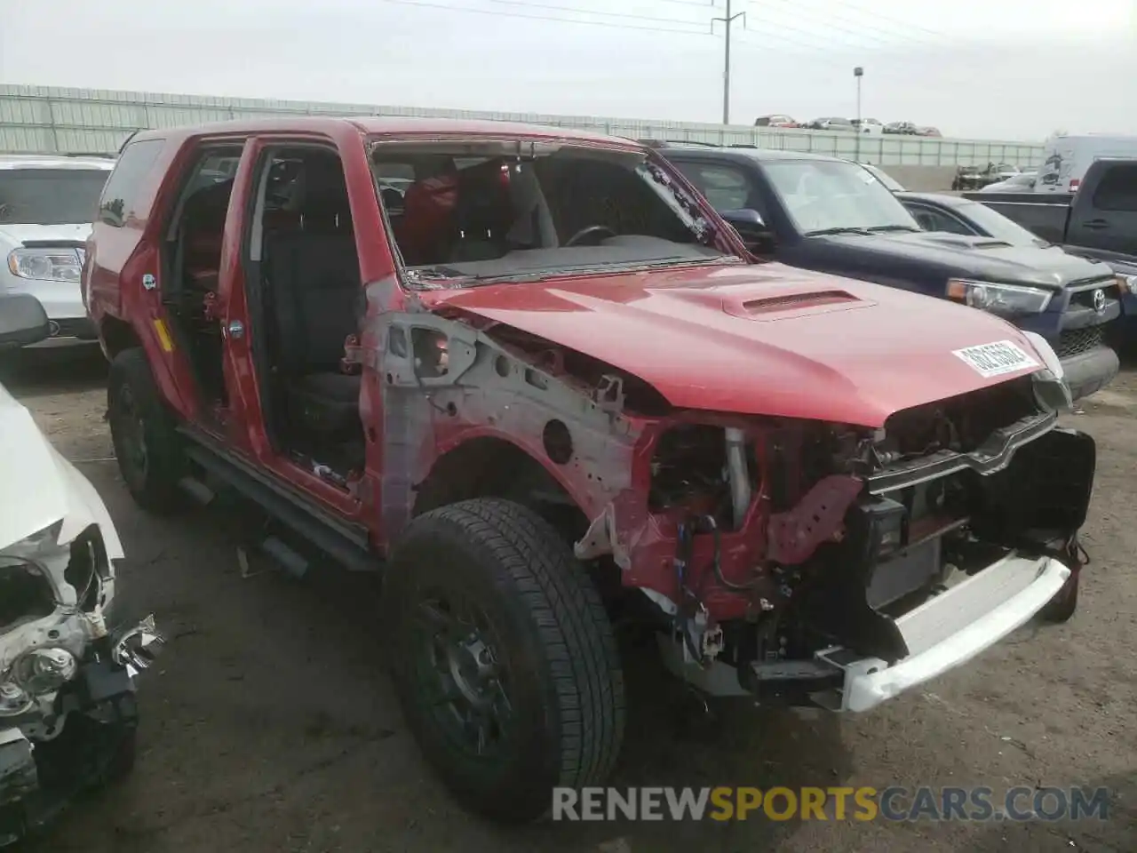 9 Photograph of a damaged car JTEBU5JR1L5831906 TOYOTA 4RUNNER 2020