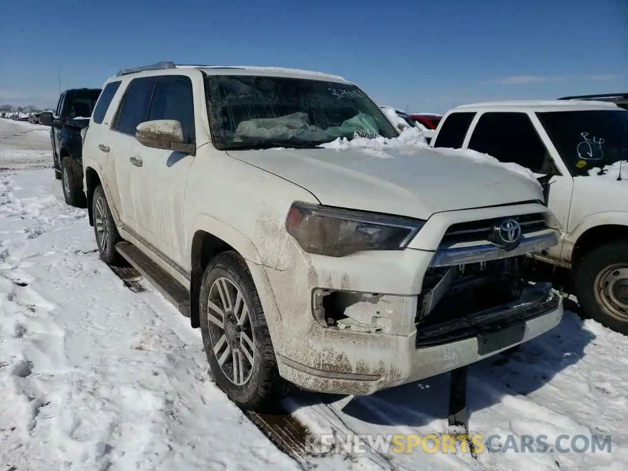 1 Photograph of a damaged car JTEBU5JR1L5832408 TOYOTA 4RUNNER 2020