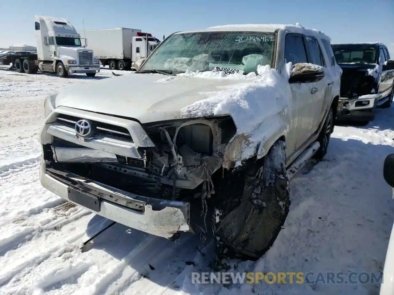 2 Photograph of a damaged car JTEBU5JR1L5832408 TOYOTA 4RUNNER 2020