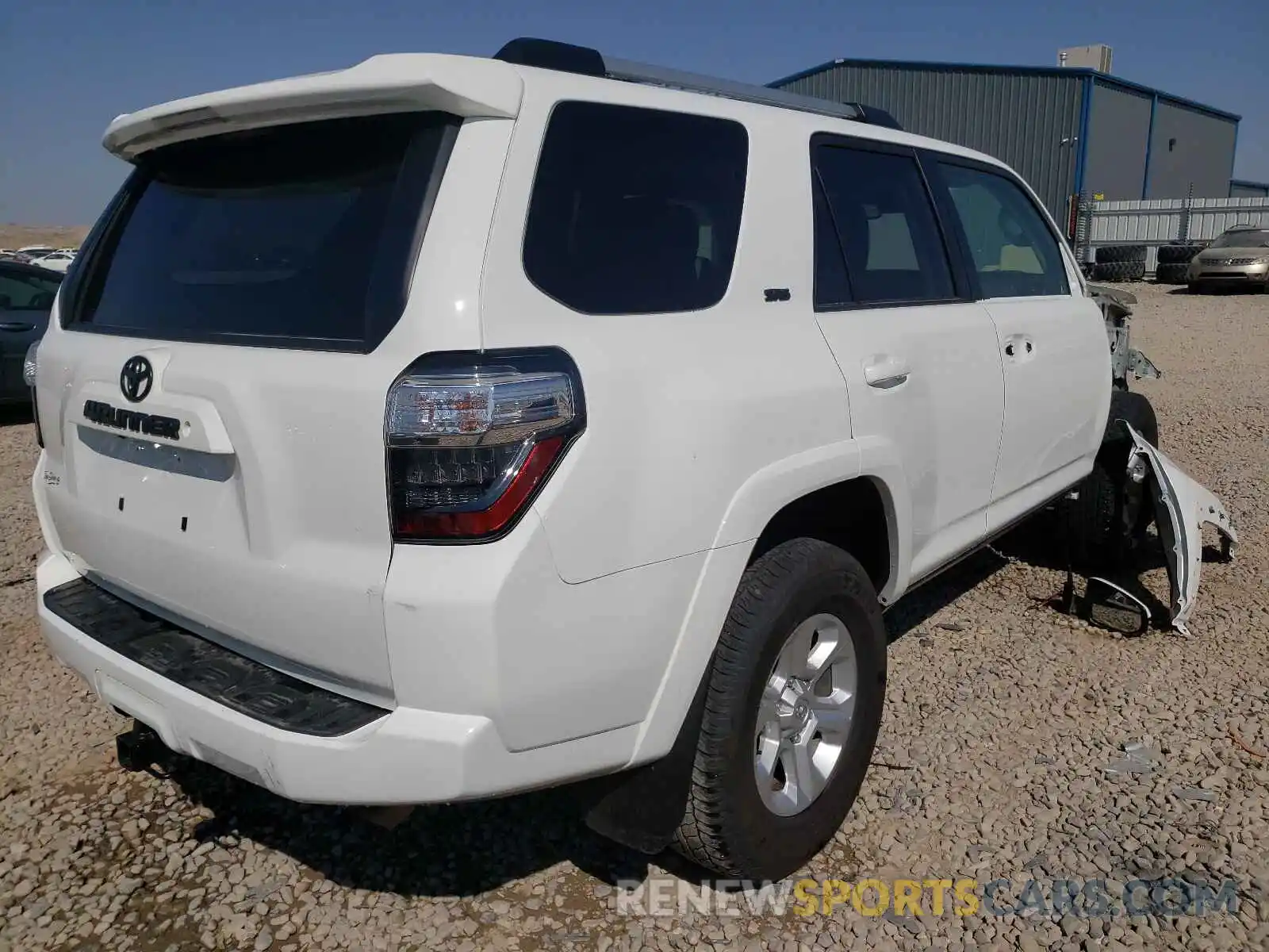 4 Photograph of a damaged car JTEBU5JR1L5832781 TOYOTA 4RUNNER 2020