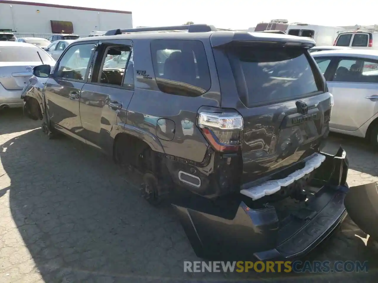 3 Photograph of a damaged car JTEBU5JR1L5833428 TOYOTA 4RUNNER 2020