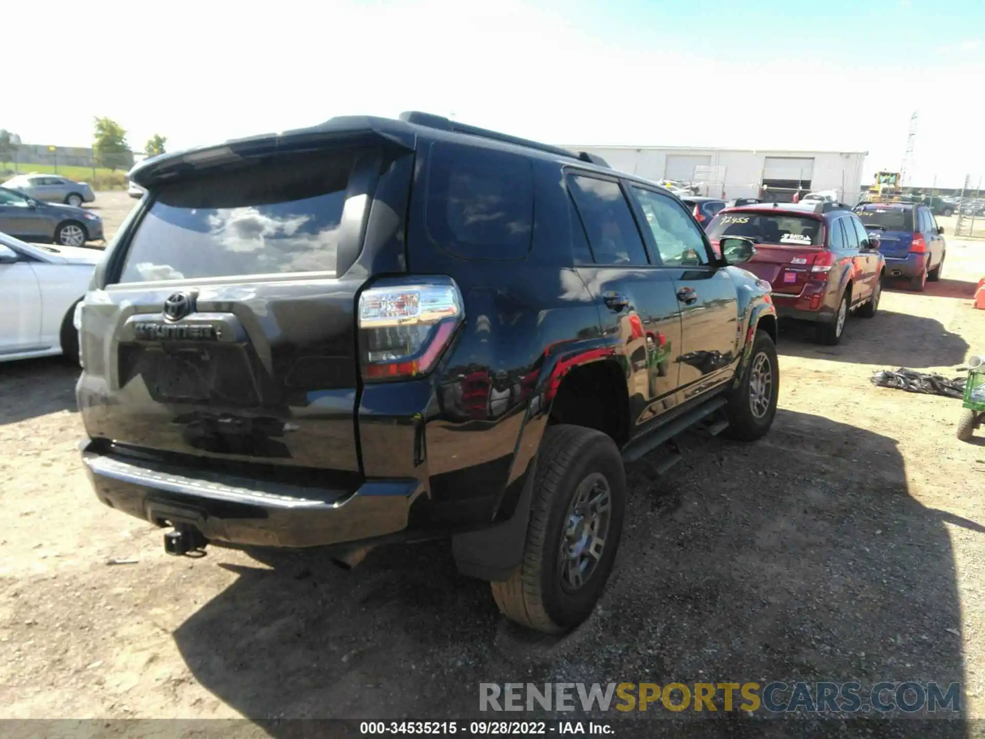 4 Фотография поврежденного автомобиля JTEBU5JR1L5836295 TOYOTA 4RUNNER 2020