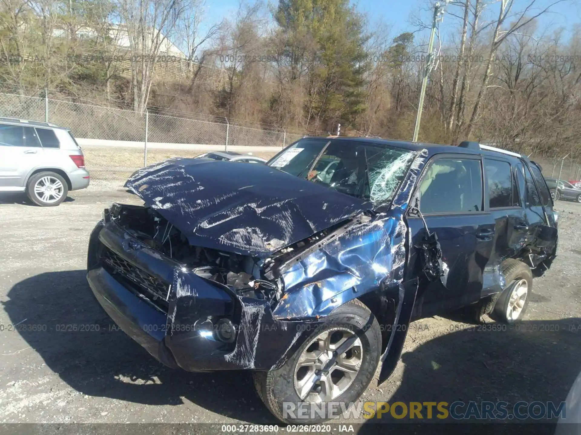 6 Photograph of a damaged car JTEBU5JR2L5756973 TOYOTA 4RUNNER 2020