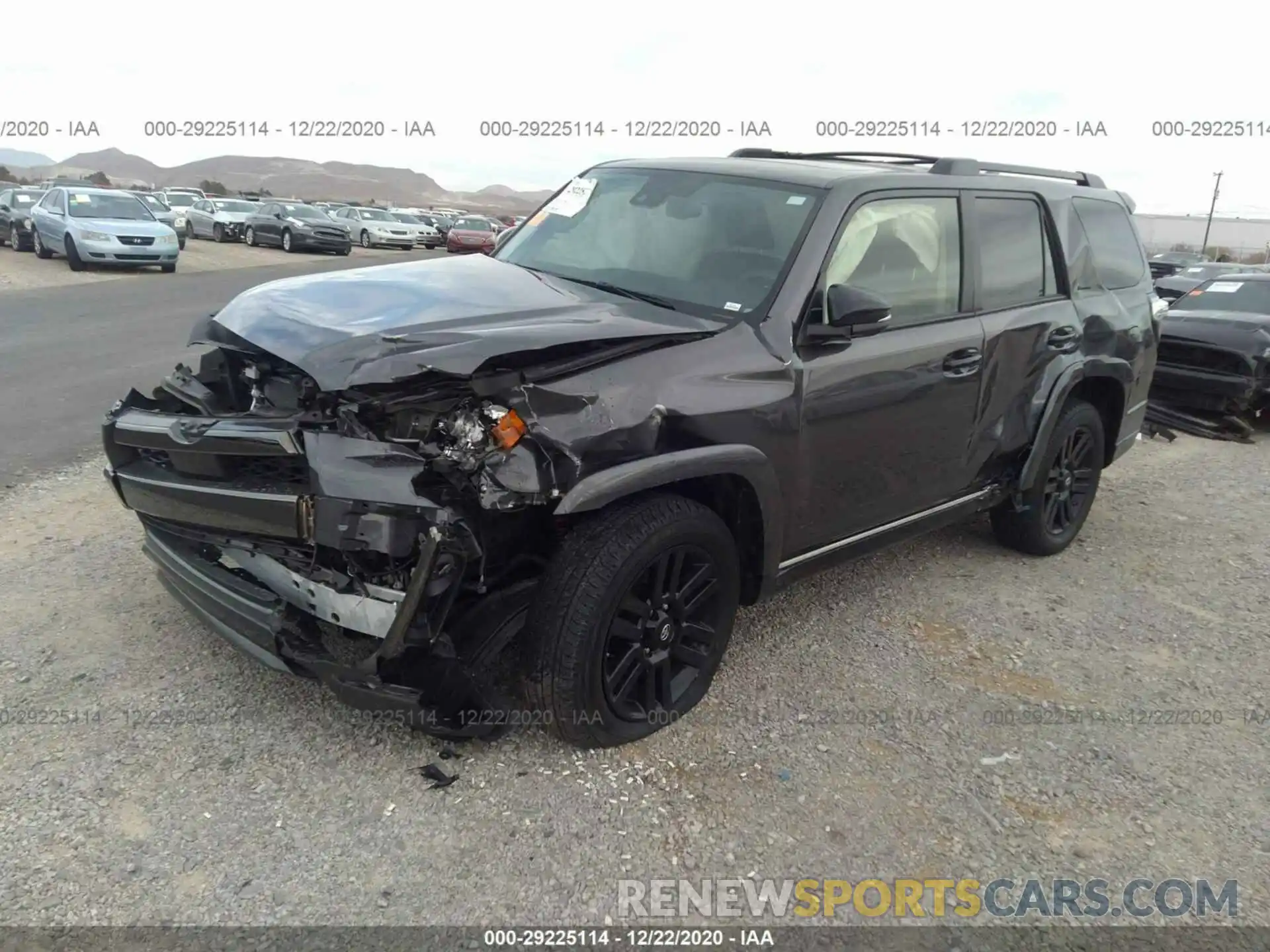 2 Photograph of a damaged car JTEBU5JR2L5757007 TOYOTA 4RUNNER 2020