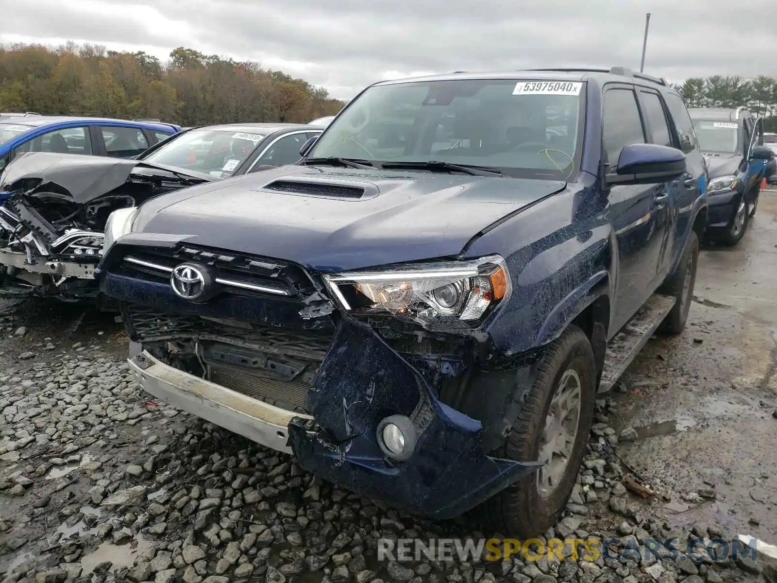 9 Photograph of a damaged car JTEBU5JR2L5758013 TOYOTA 4RUNNER 2020