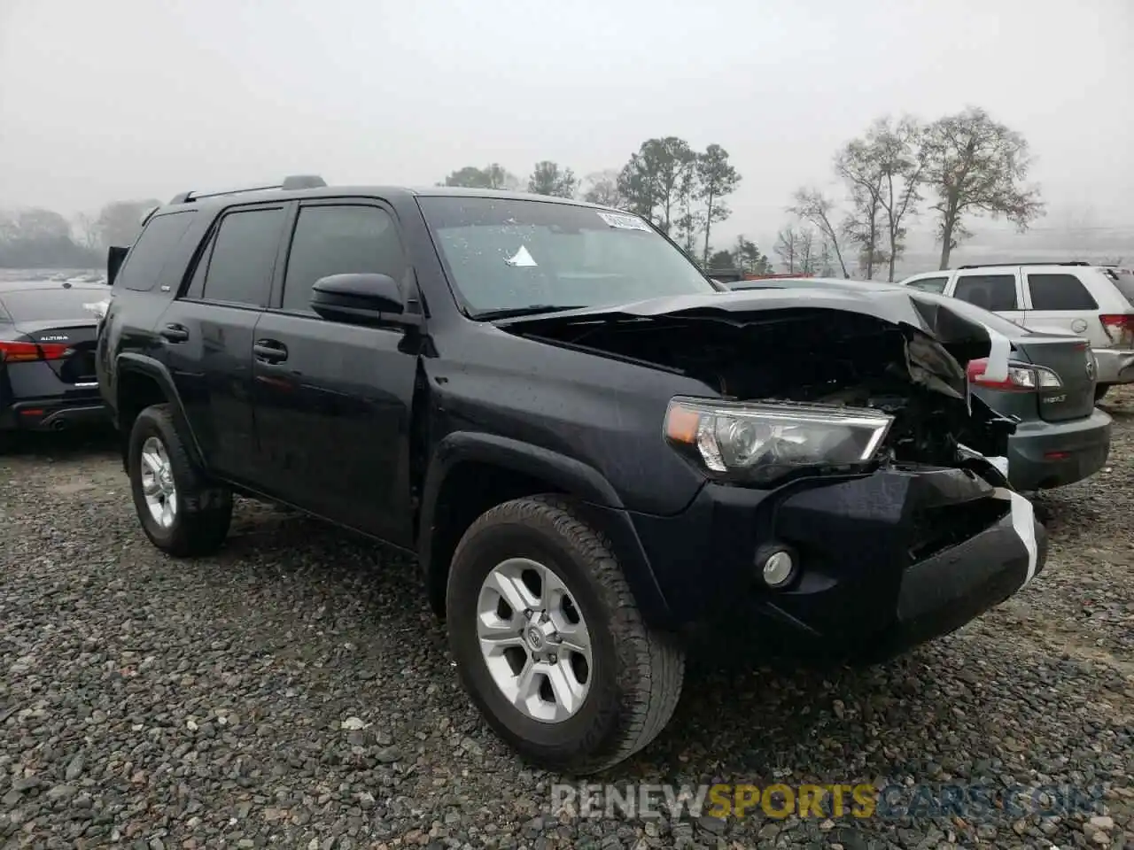 1 Photograph of a damaged car JTEBU5JR2L5760280 TOYOTA 4RUNNER 2020