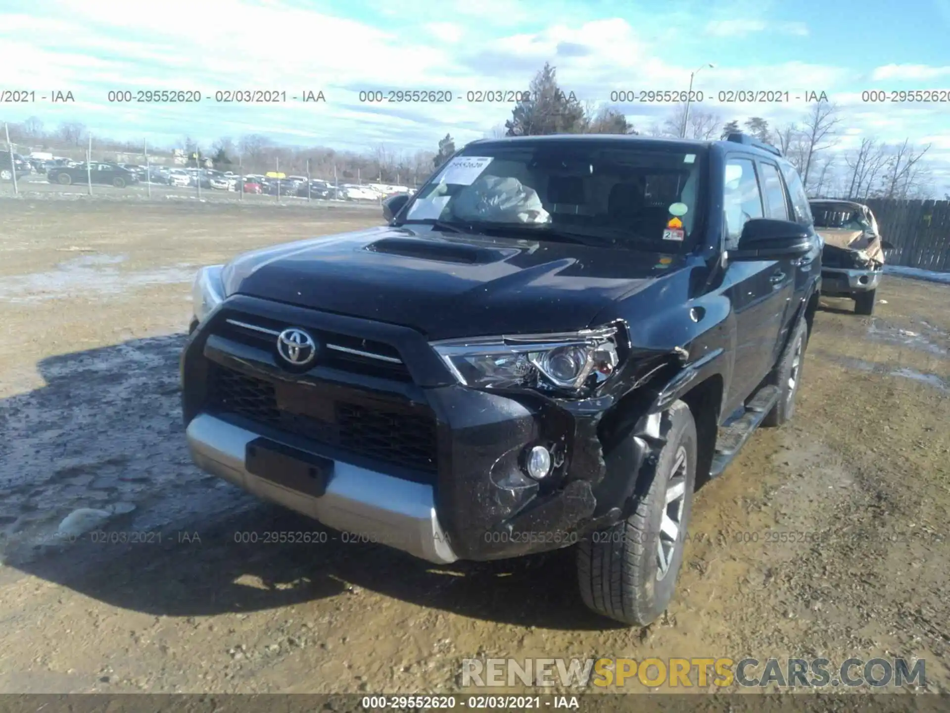 6 Фотография поврежденного автомобиля JTEBU5JR2L5773398 TOYOTA 4RUNNER 2020