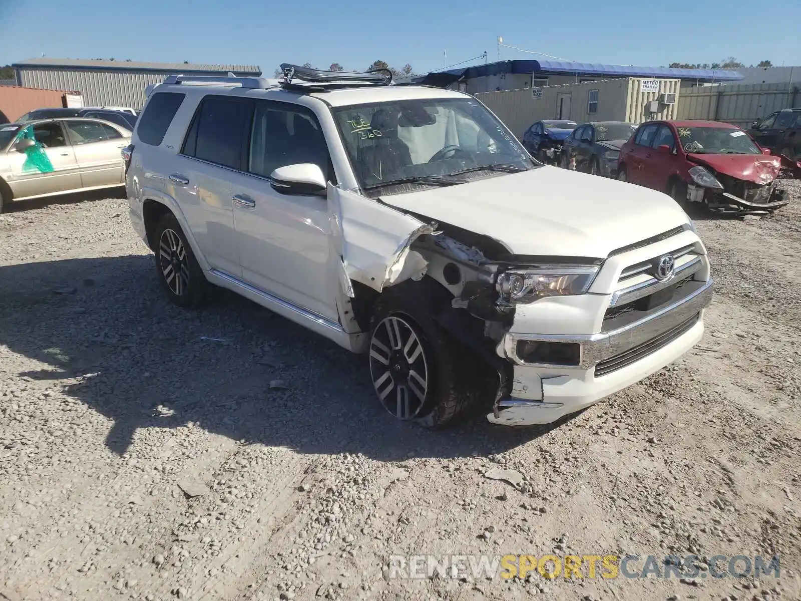 1 Photograph of a damaged car JTEBU5JR2L5779024 TOYOTA 4RUNNER 2020