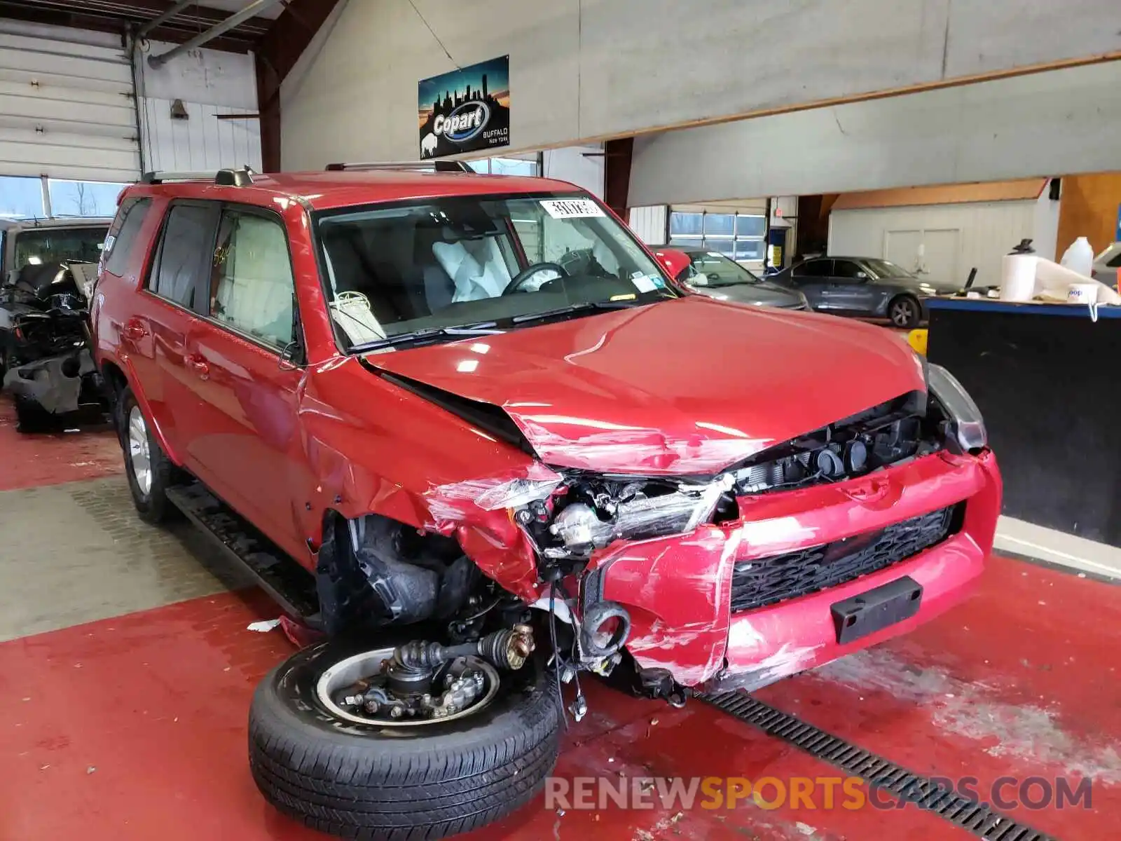 1 Photograph of a damaged car JTEBU5JR2L5782201 TOYOTA 4RUNNER 2020