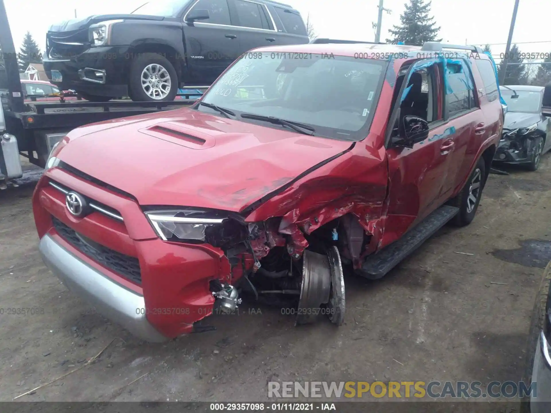 6 Photograph of a damaged car JTEBU5JR2L5787897 TOYOTA 4RUNNER 2020