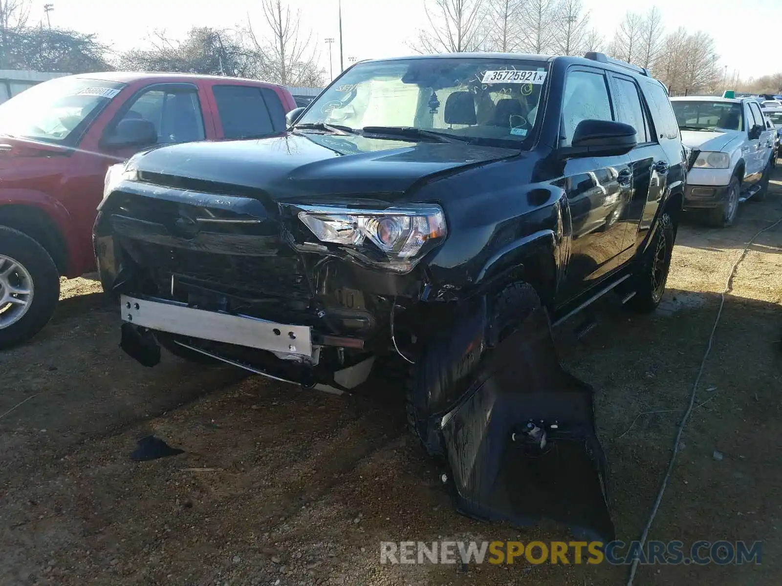 2 Photograph of a damaged car JTEBU5JR2L5790413 TOYOTA 4RUNNER 2020