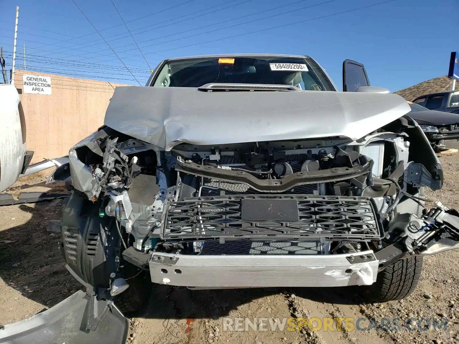 9 Photograph of a damaged car JTEBU5JR2L5797104 TOYOTA 4RUNNER 2020
