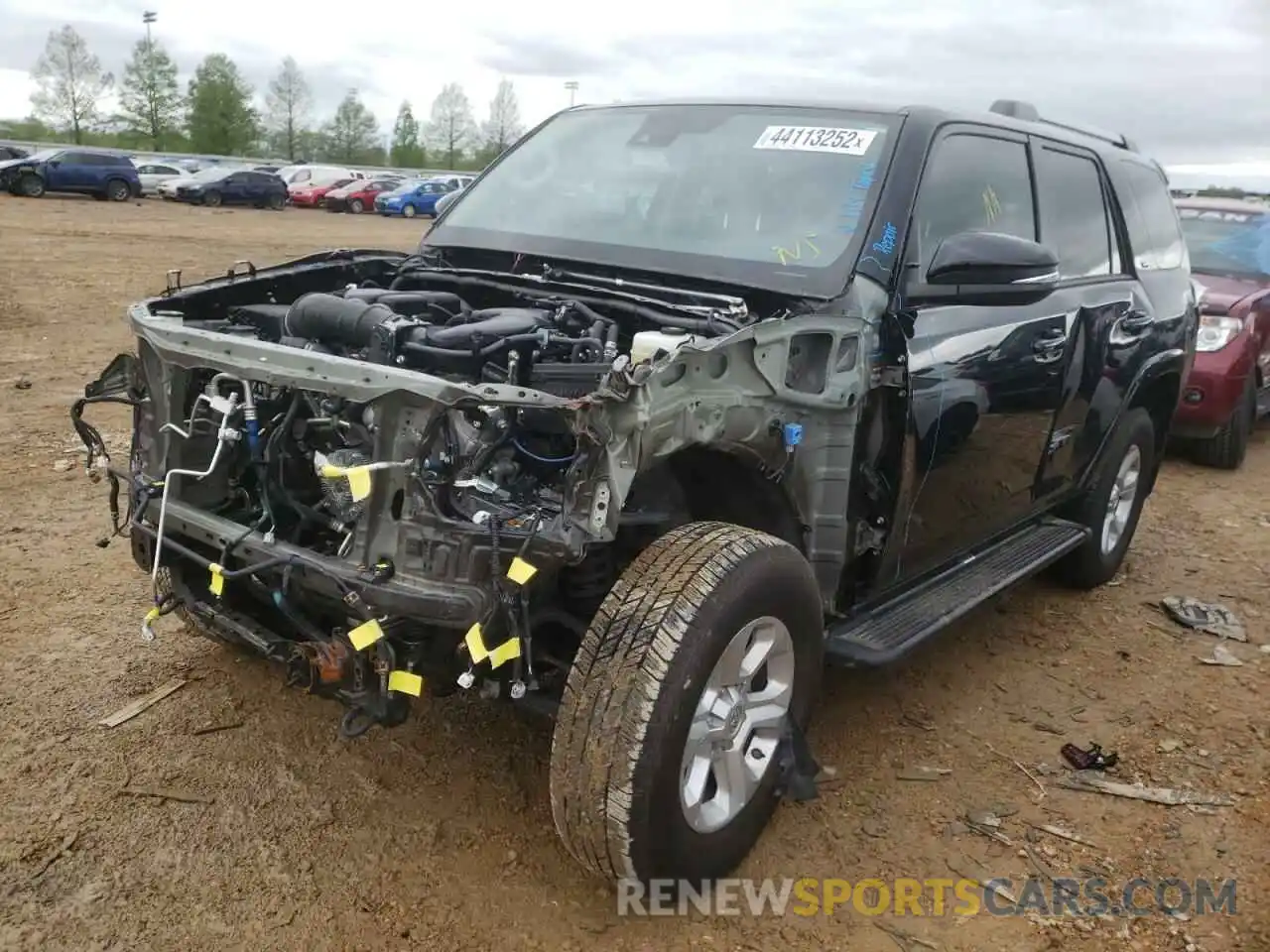 2 Photograph of a damaged car JTEBU5JR2L5802110 TOYOTA 4RUNNER 2020