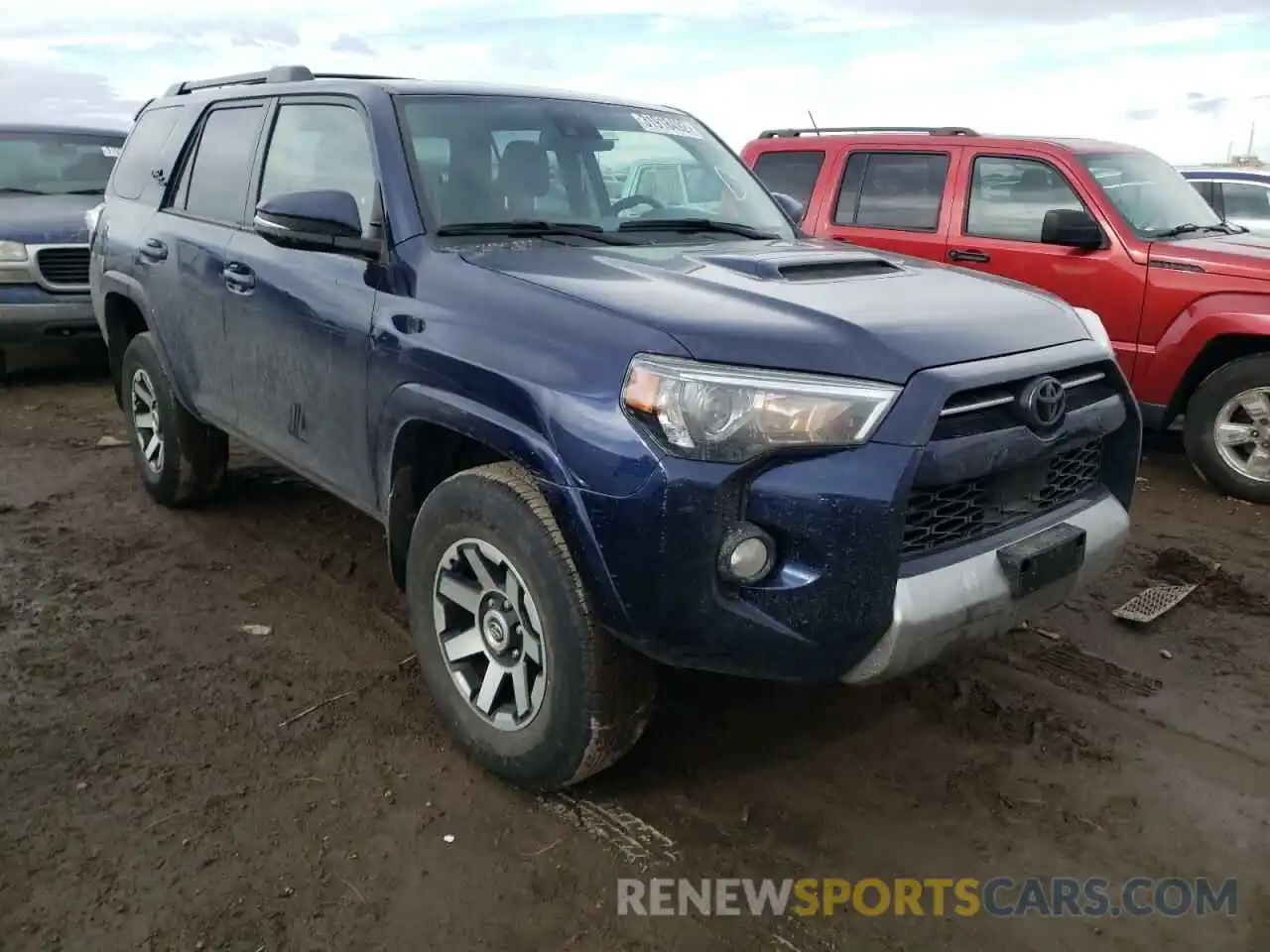 1 Photograph of a damaged car JTEBU5JR2L5805749 TOYOTA 4RUNNER 2020