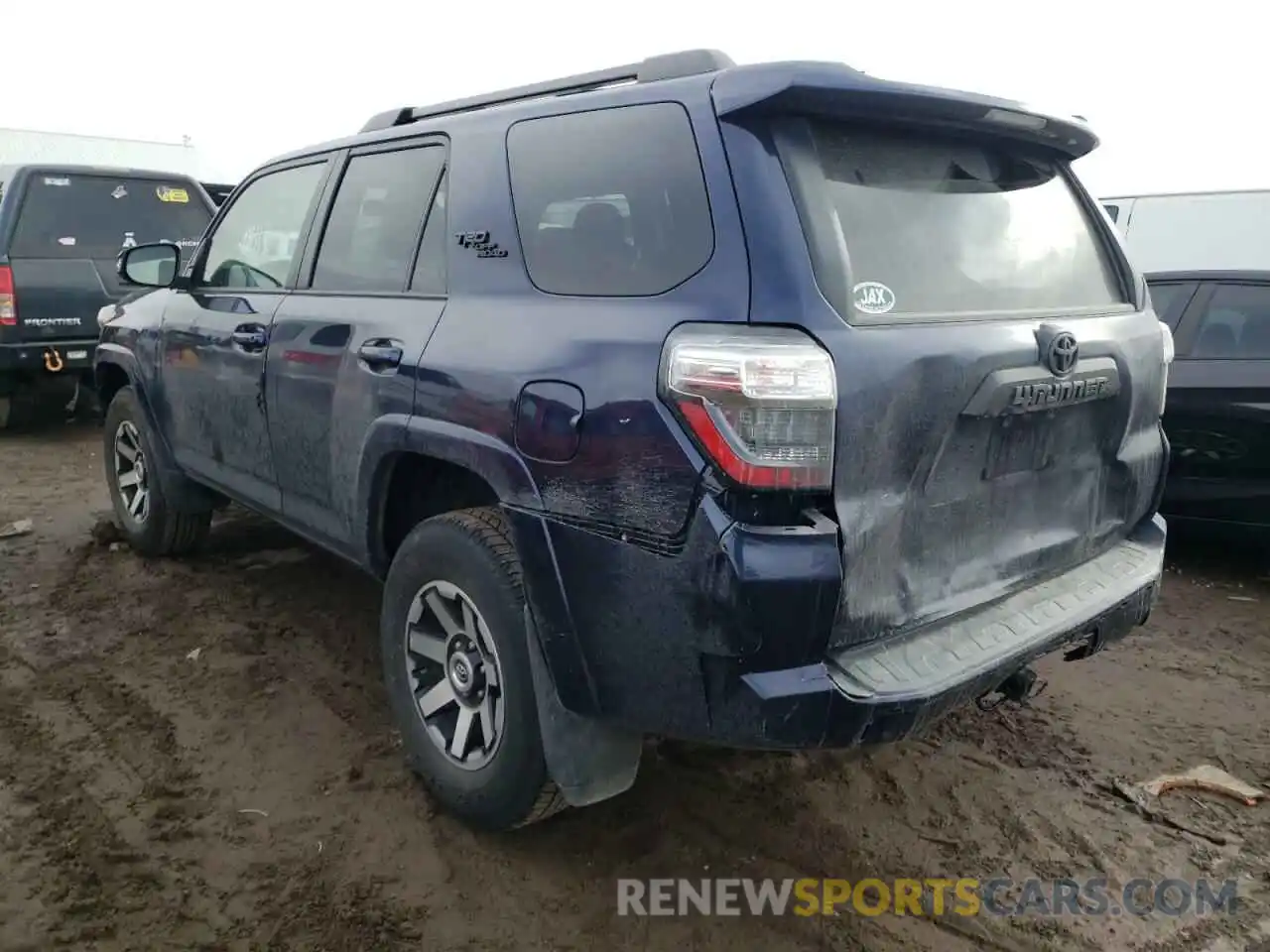 3 Photograph of a damaged car JTEBU5JR2L5805749 TOYOTA 4RUNNER 2020