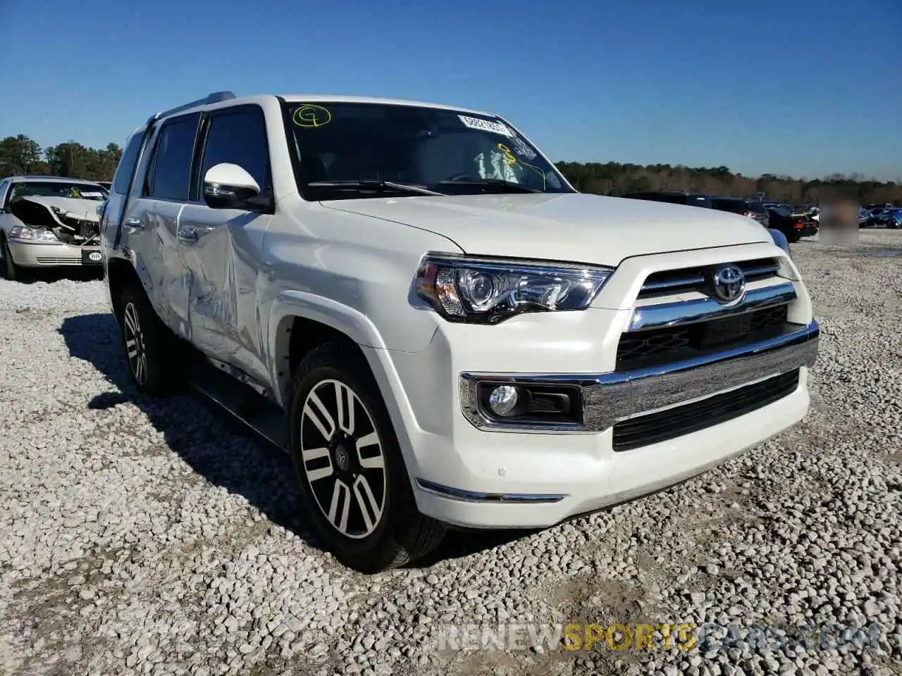 1 Photograph of a damaged car JTEBU5JR2L5807081 TOYOTA 4RUNNER 2020