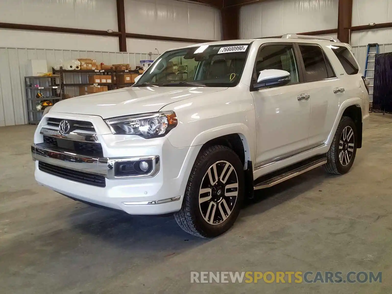 2 Photograph of a damaged car JTEBU5JR3L5748378 TOYOTA 4RUNNER 2020