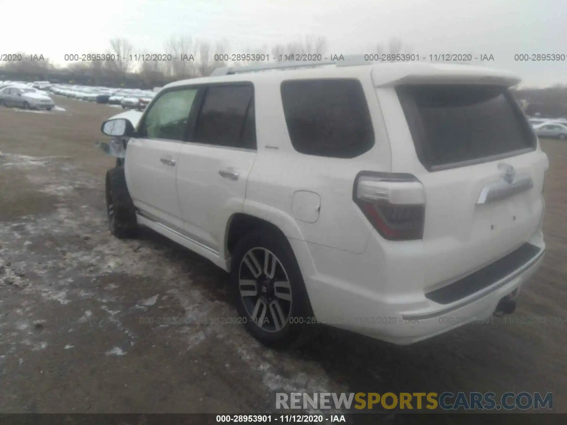 3 Photograph of a damaged car JTEBU5JR3L5751460 TOYOTA 4RUNNER 2020