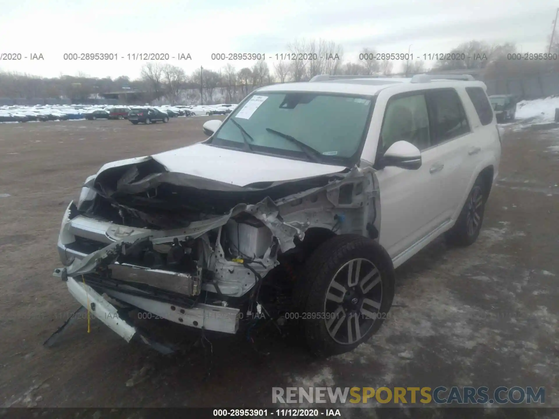 6 Photograph of a damaged car JTEBU5JR3L5751460 TOYOTA 4RUNNER 2020