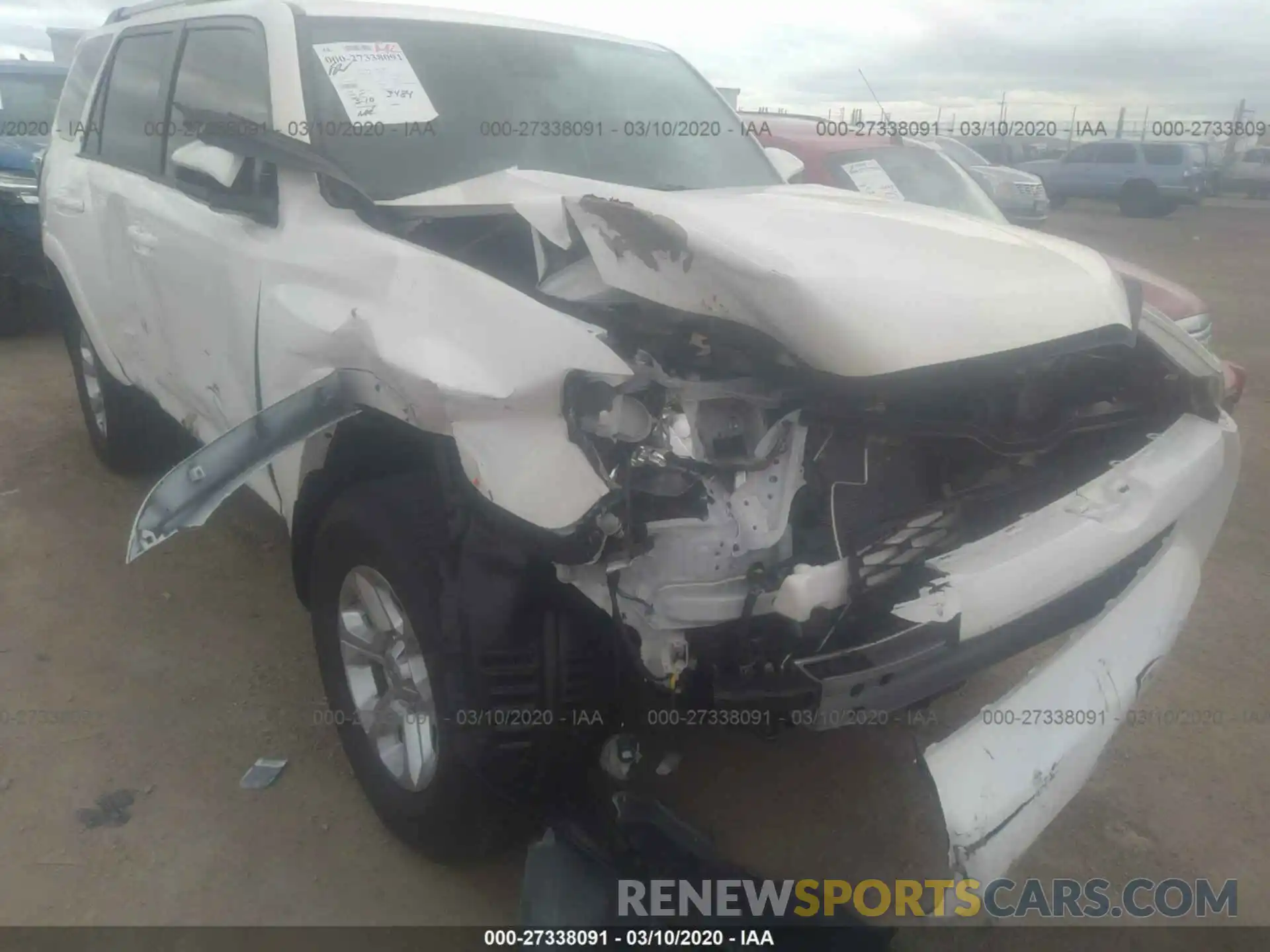 6 Photograph of a damaged car JTEBU5JR3L5766749 TOYOTA 4RUNNER 2020