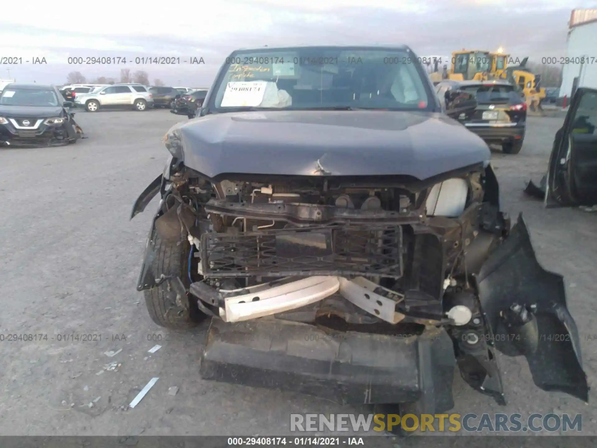 6 Photograph of a damaged car JTEBU5JR3L5775418 TOYOTA 4RUNNER 2020