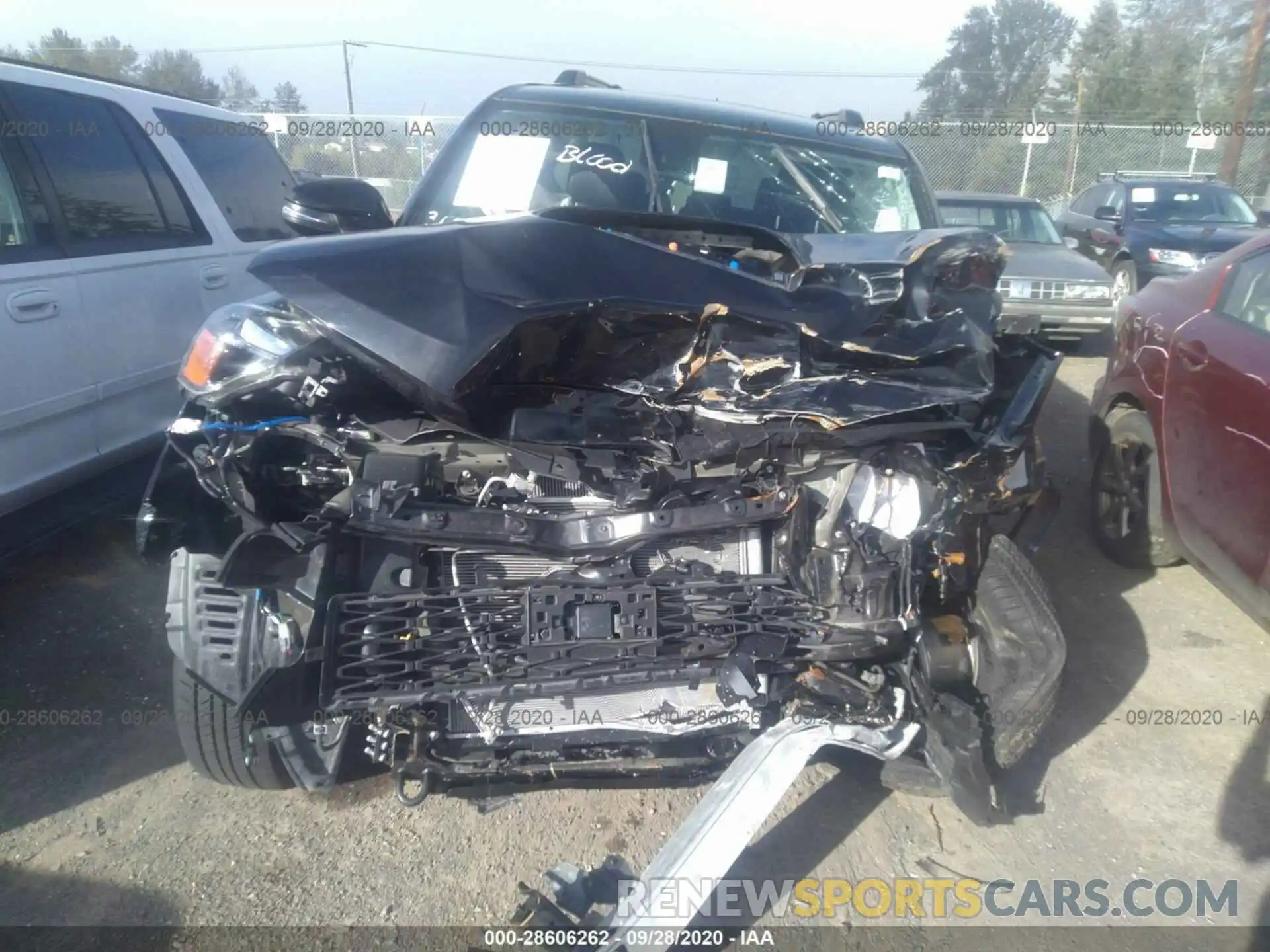 6 Фотография поврежденного автомобиля JTEBU5JR3L5777864 TOYOTA 4RUNNER 2020