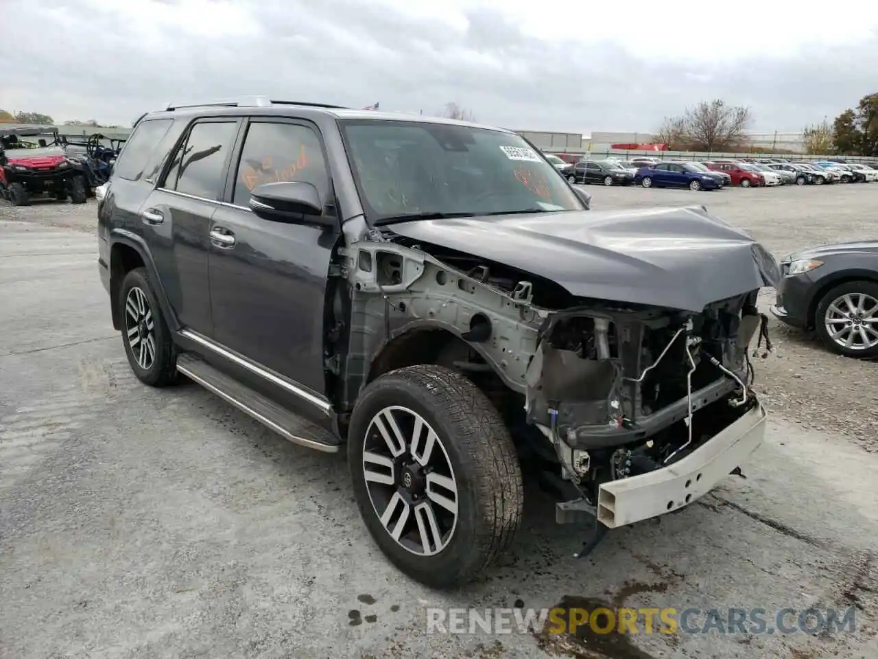 1 Photograph of a damaged car JTEBU5JR3L5781753 TOYOTA 4RUNNER 2020