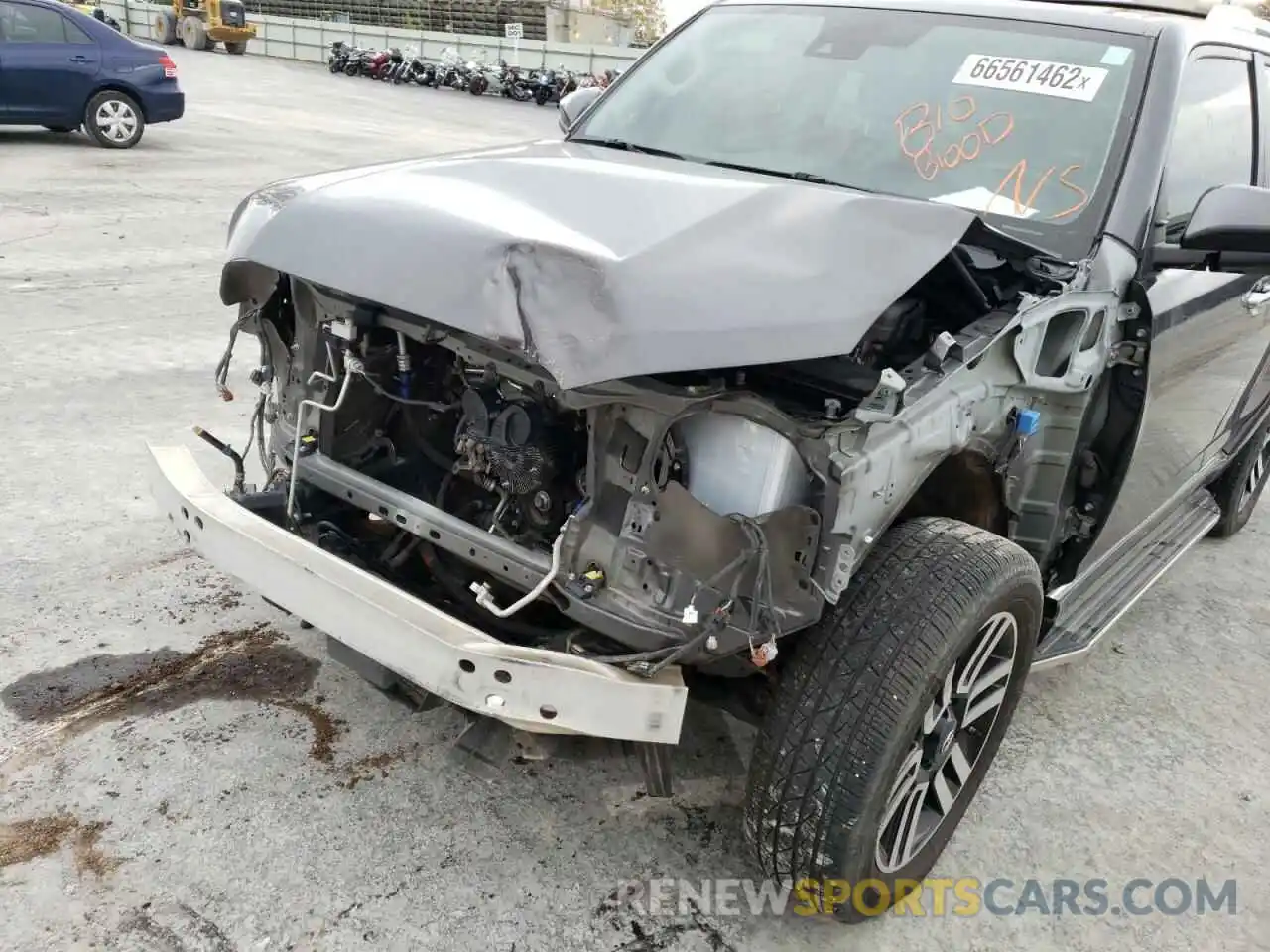 9 Photograph of a damaged car JTEBU5JR3L5781753 TOYOTA 4RUNNER 2020