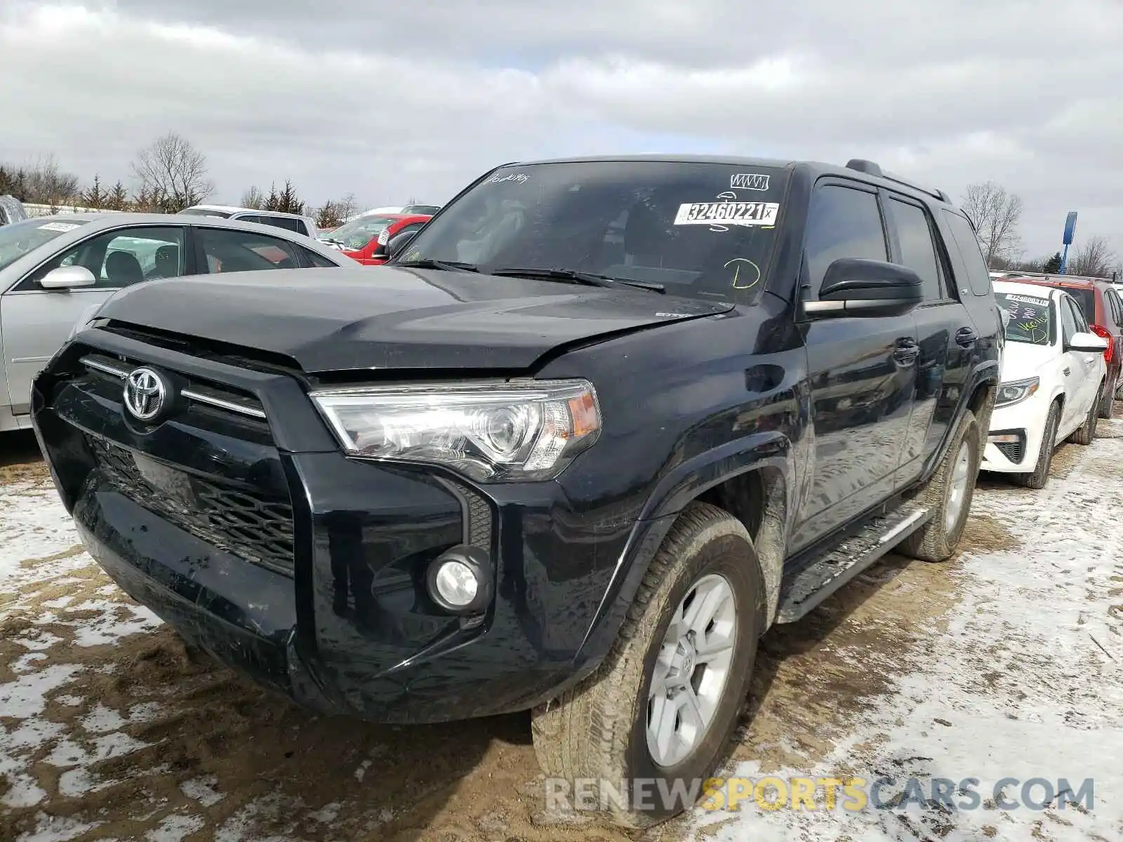 2 Photograph of a damaged car JTEBU5JR3L5785737 TOYOTA 4RUNNER 2020