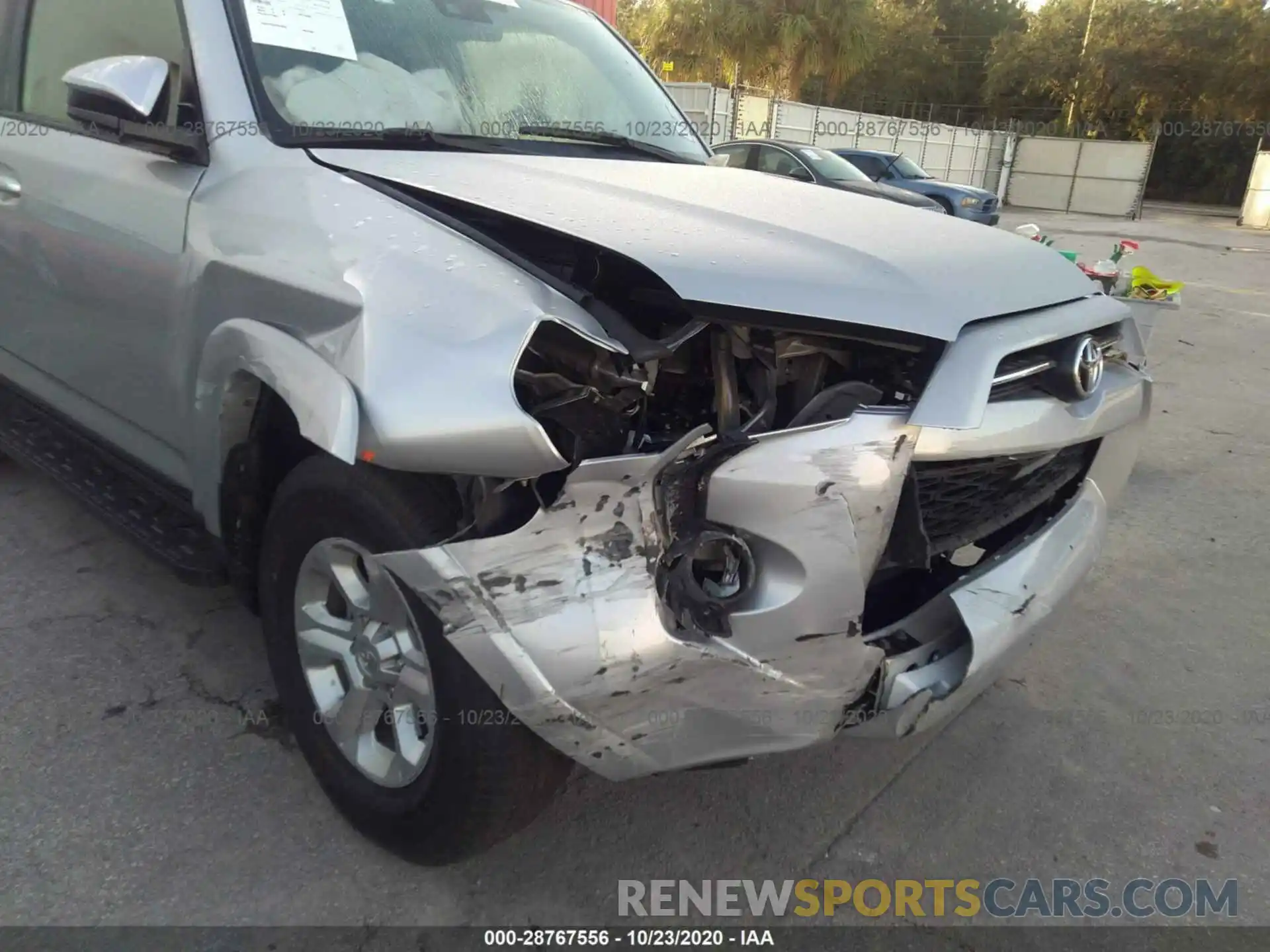 6 Photograph of a damaged car JTEBU5JR3L5785902 TOYOTA 4RUNNER 2020