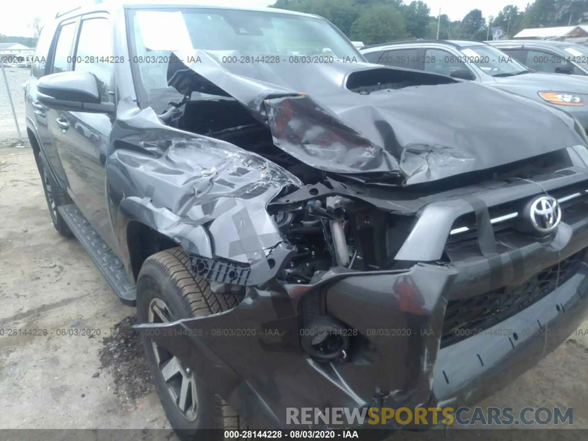 6 Фотография поврежденного автомобиля JTEBU5JR3L5786578 TOYOTA 4RUNNER 2020