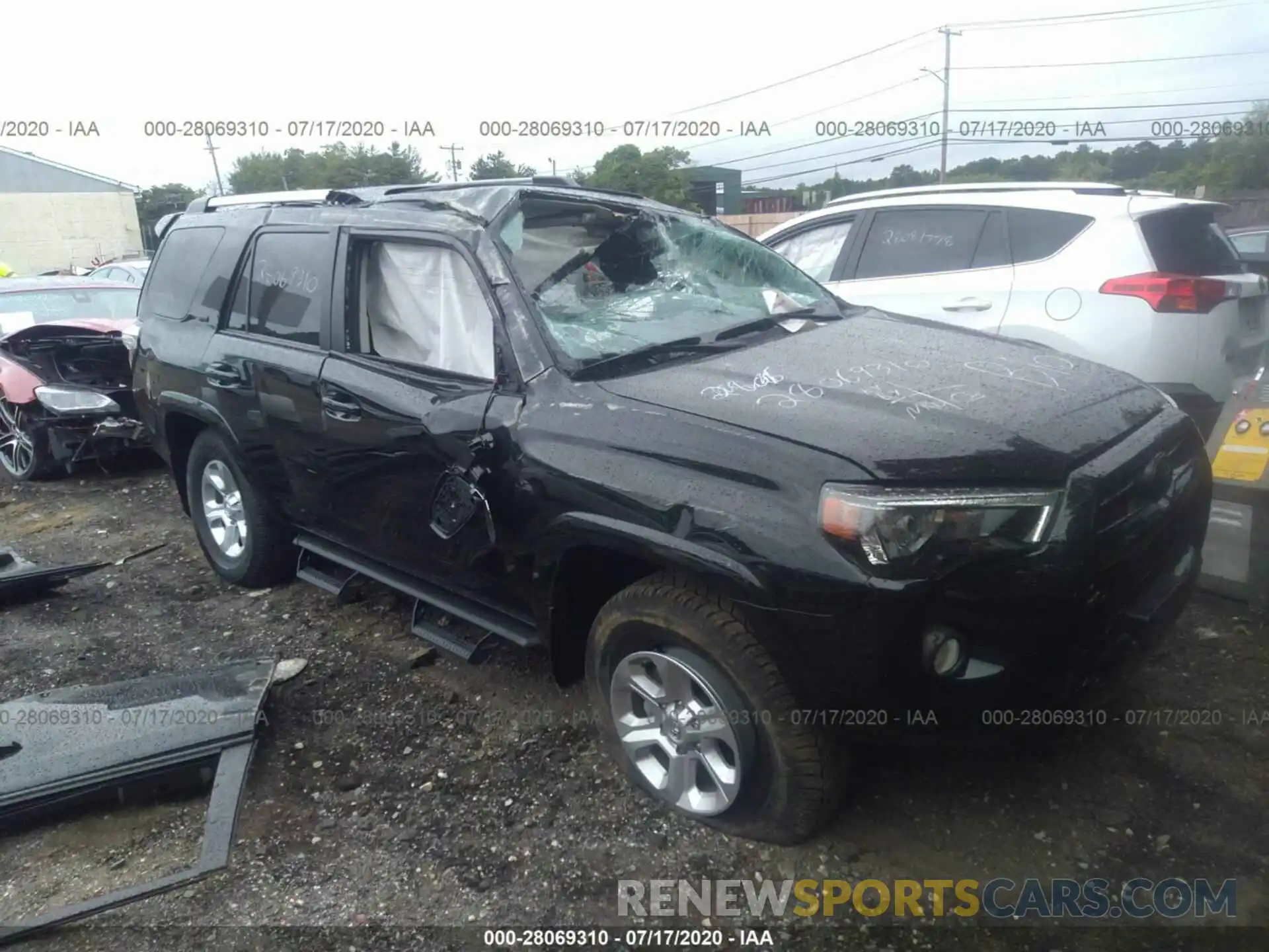 1 Photograph of a damaged car JTEBU5JR3L5791683 TOYOTA 4RUNNER 2020