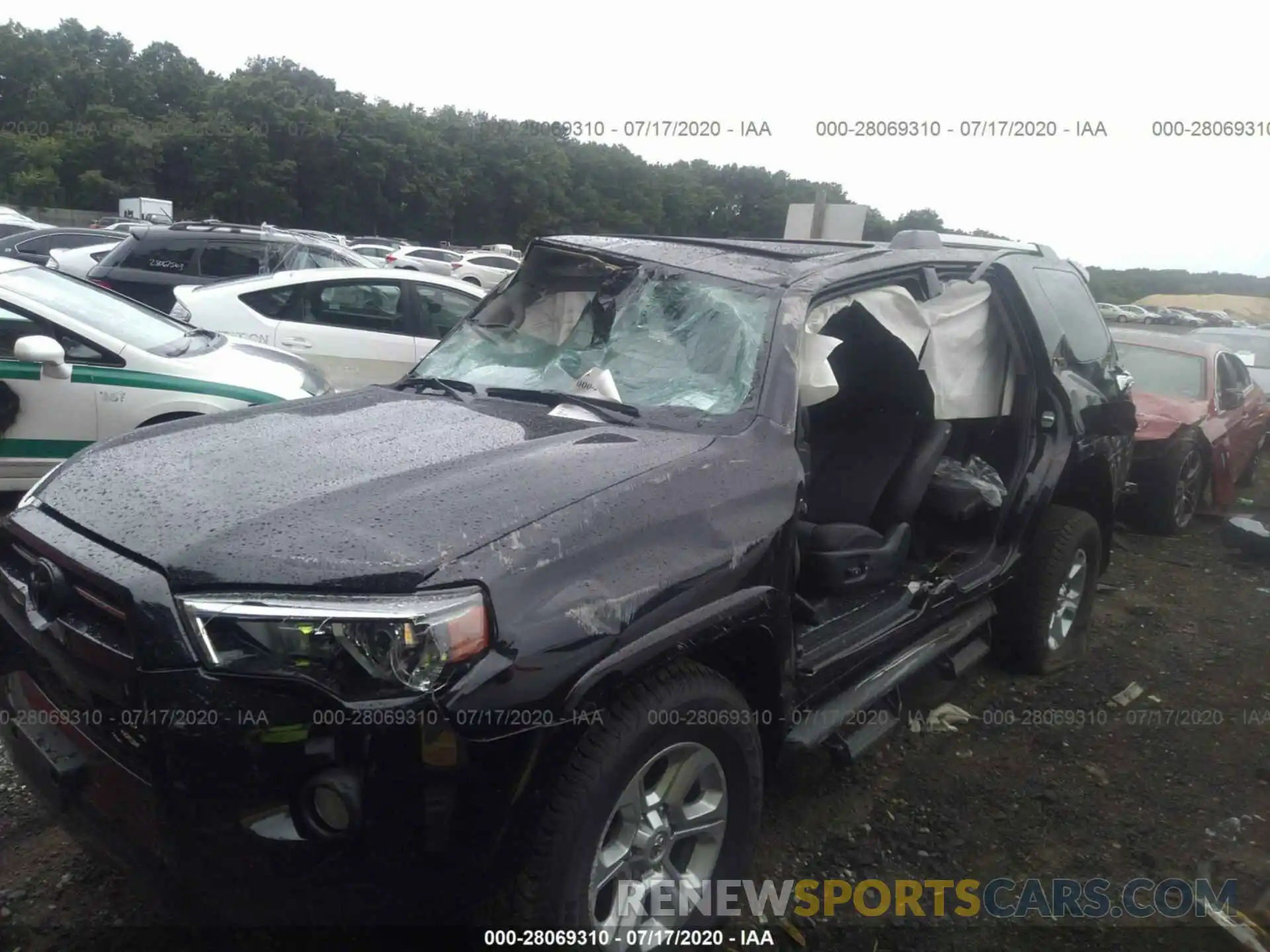 6 Photograph of a damaged car JTEBU5JR3L5791683 TOYOTA 4RUNNER 2020