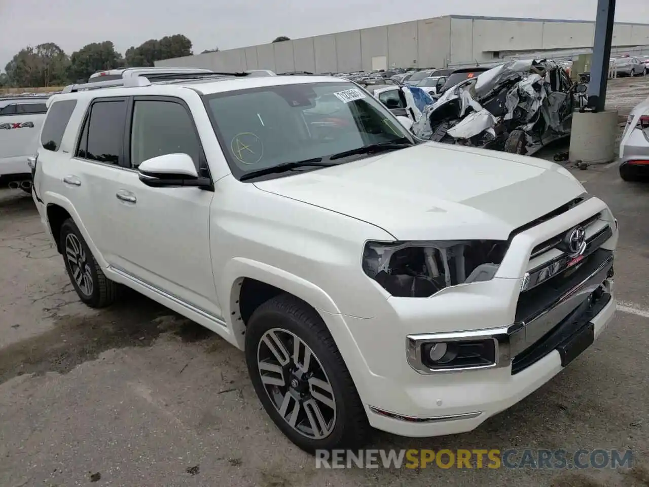 1 Фотография поврежденного автомобиля JTEBU5JR3L5814377 TOYOTA 4RUNNER 2020