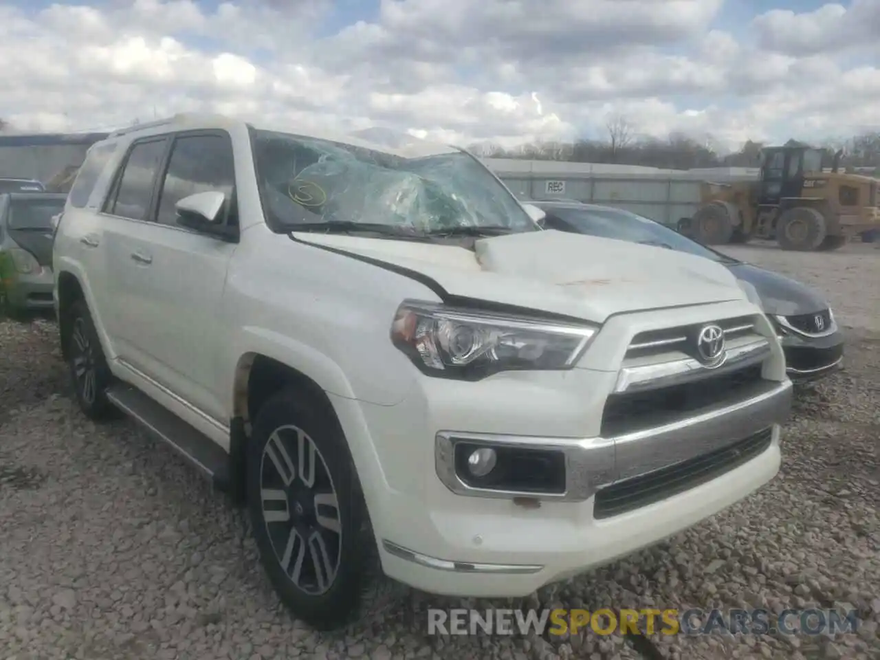 1 Photograph of a damaged car JTEBU5JR3L5817215 TOYOTA 4RUNNER 2020