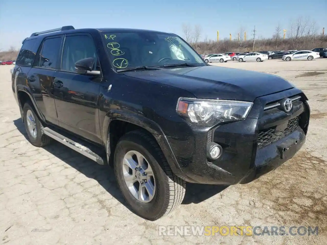 1 Photograph of a damaged car JTEBU5JR3L5831017 TOYOTA 4RUNNER 2020