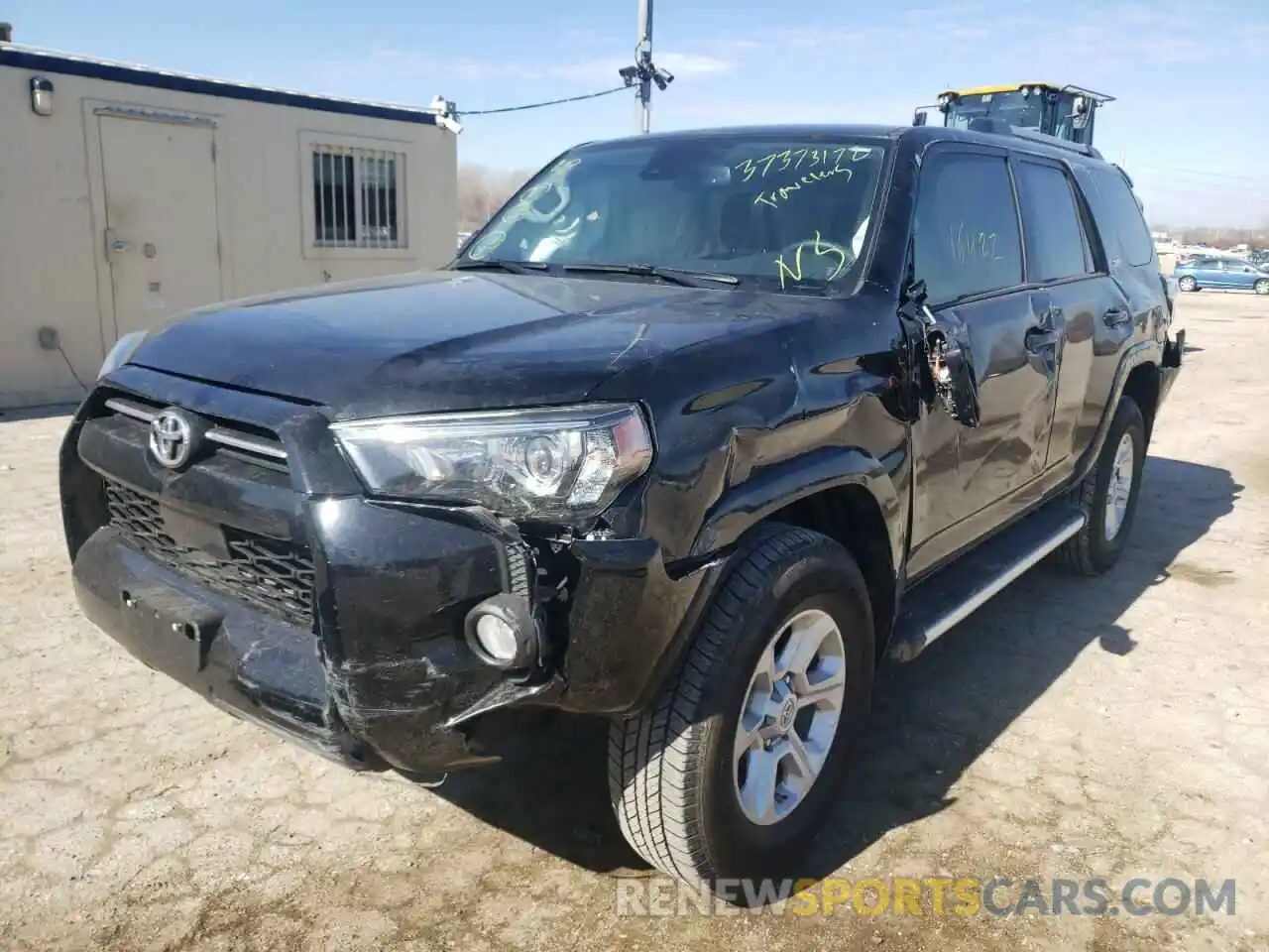 2 Photograph of a damaged car JTEBU5JR3L5831017 TOYOTA 4RUNNER 2020