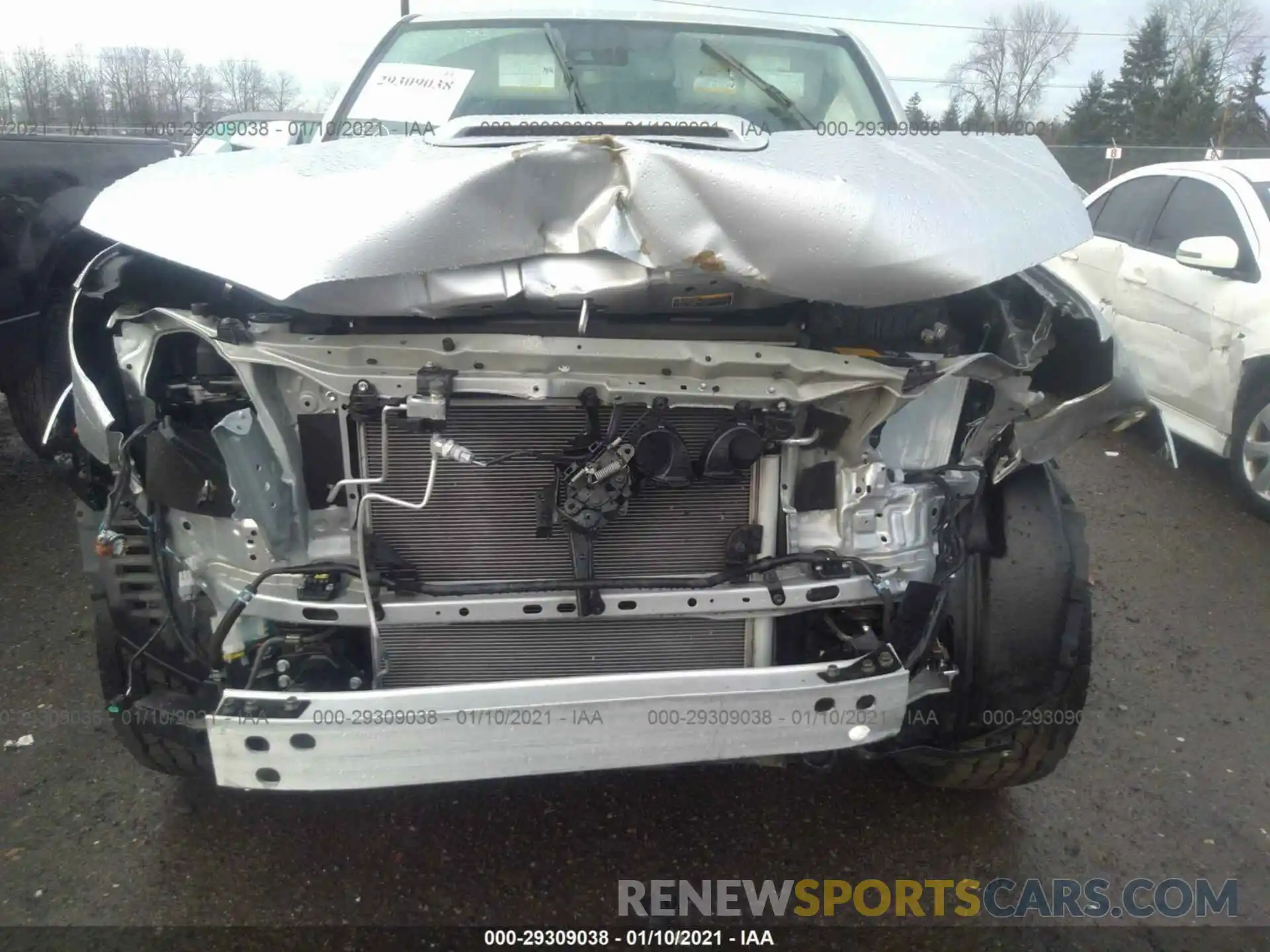 6 Photograph of a damaged car JTEBU5JR4L5742427 TOYOTA 4RUNNER 2020