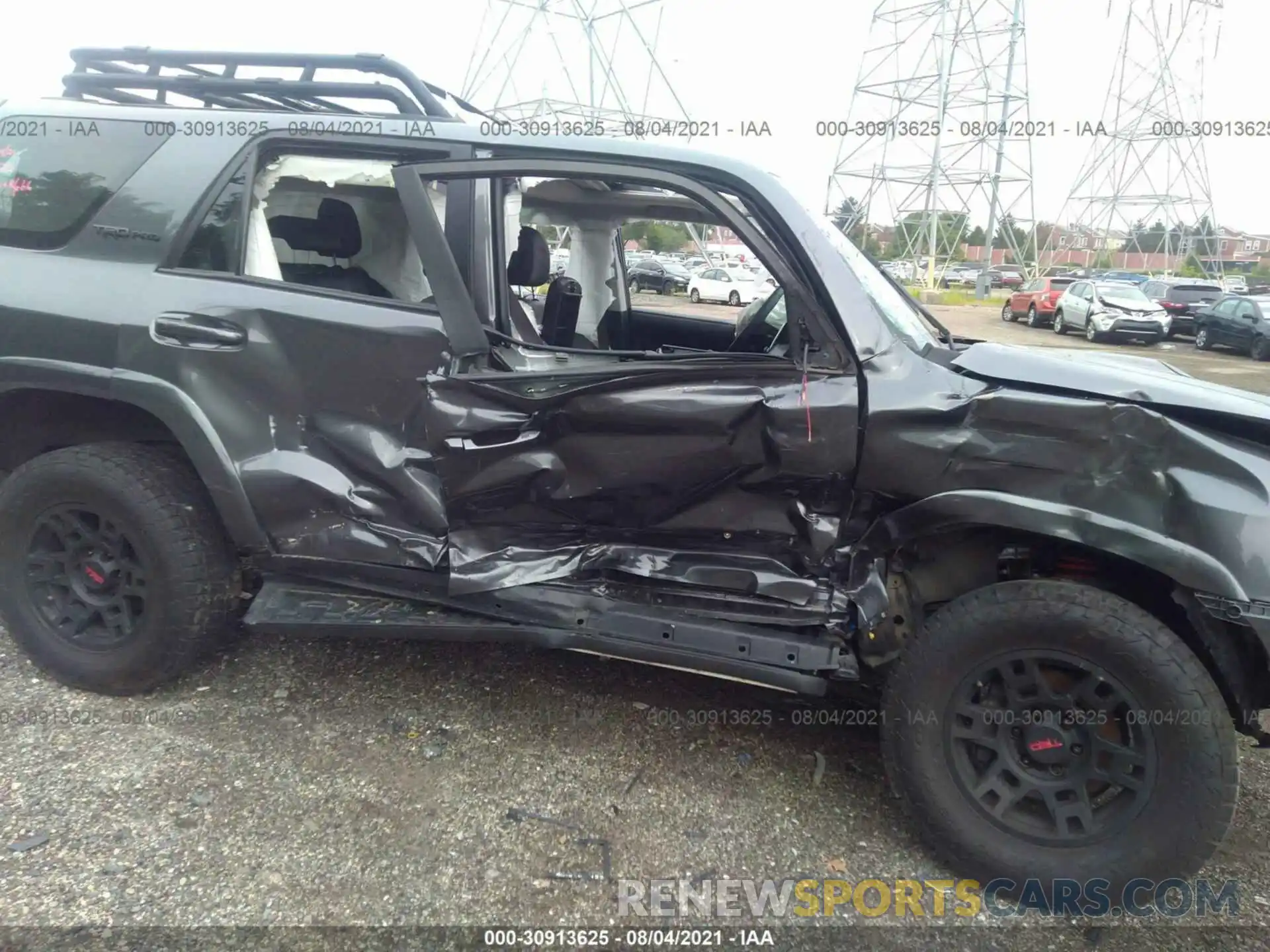 6 Photograph of a damaged car JTEBU5JR4L5744209 TOYOTA 4RUNNER 2020