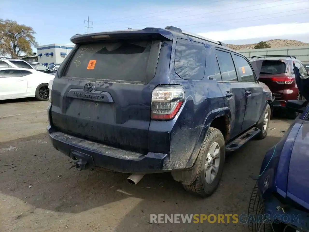 4 Photograph of a damaged car JTEBU5JR4L5744453 TOYOTA 4RUNNER 2020