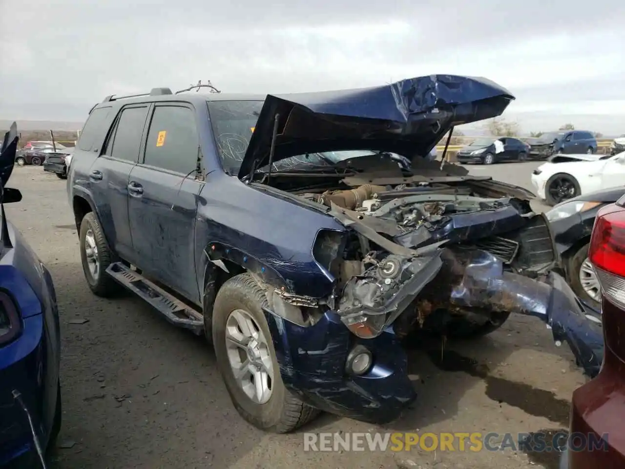 9 Photograph of a damaged car JTEBU5JR4L5744453 TOYOTA 4RUNNER 2020