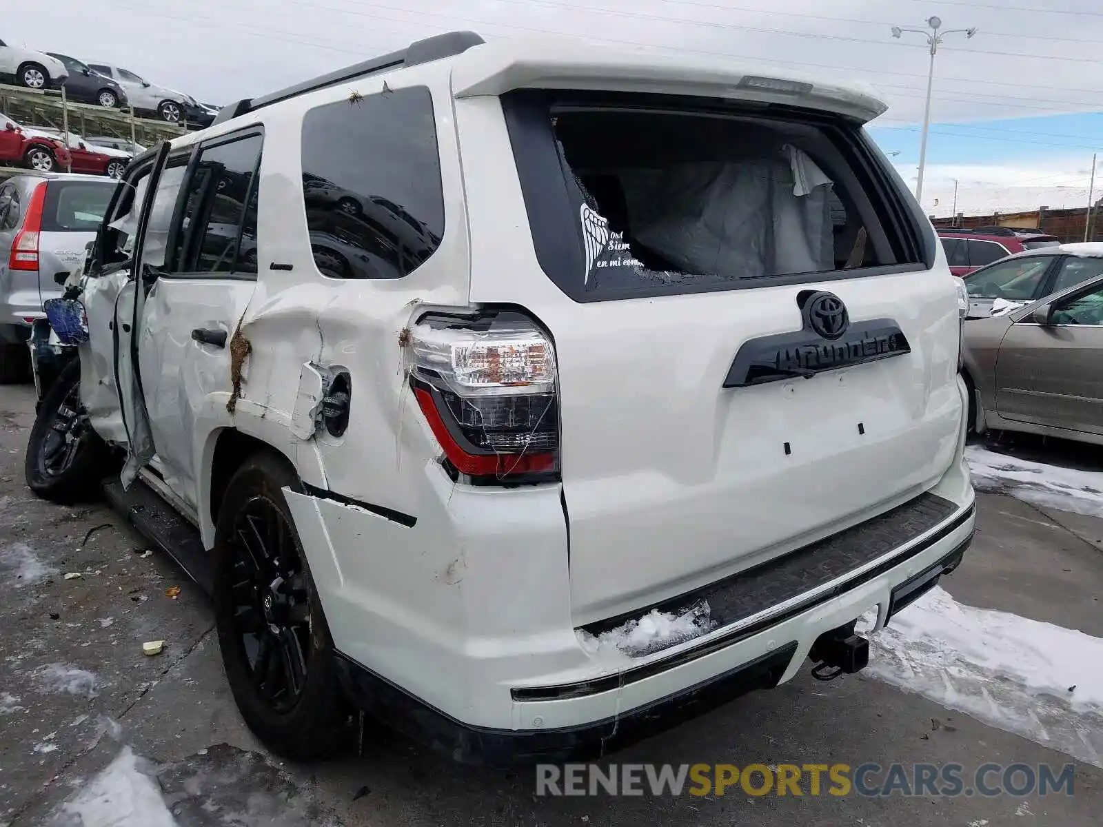 3 Photograph of a damaged car JTEBU5JR4L5745179 TOYOTA 4RUNNER 2020