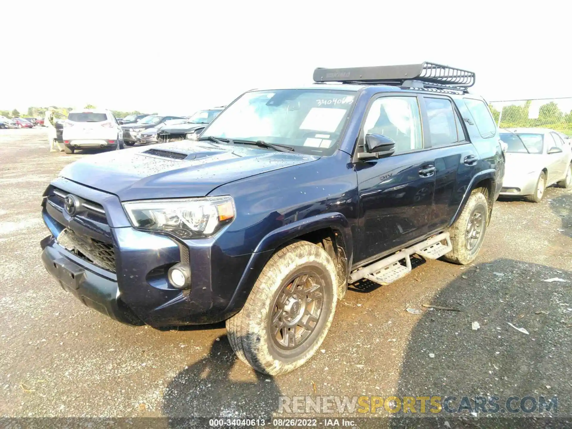 2 Фотография поврежденного автомобиля JTEBU5JR4L5748275 TOYOTA 4RUNNER 2020