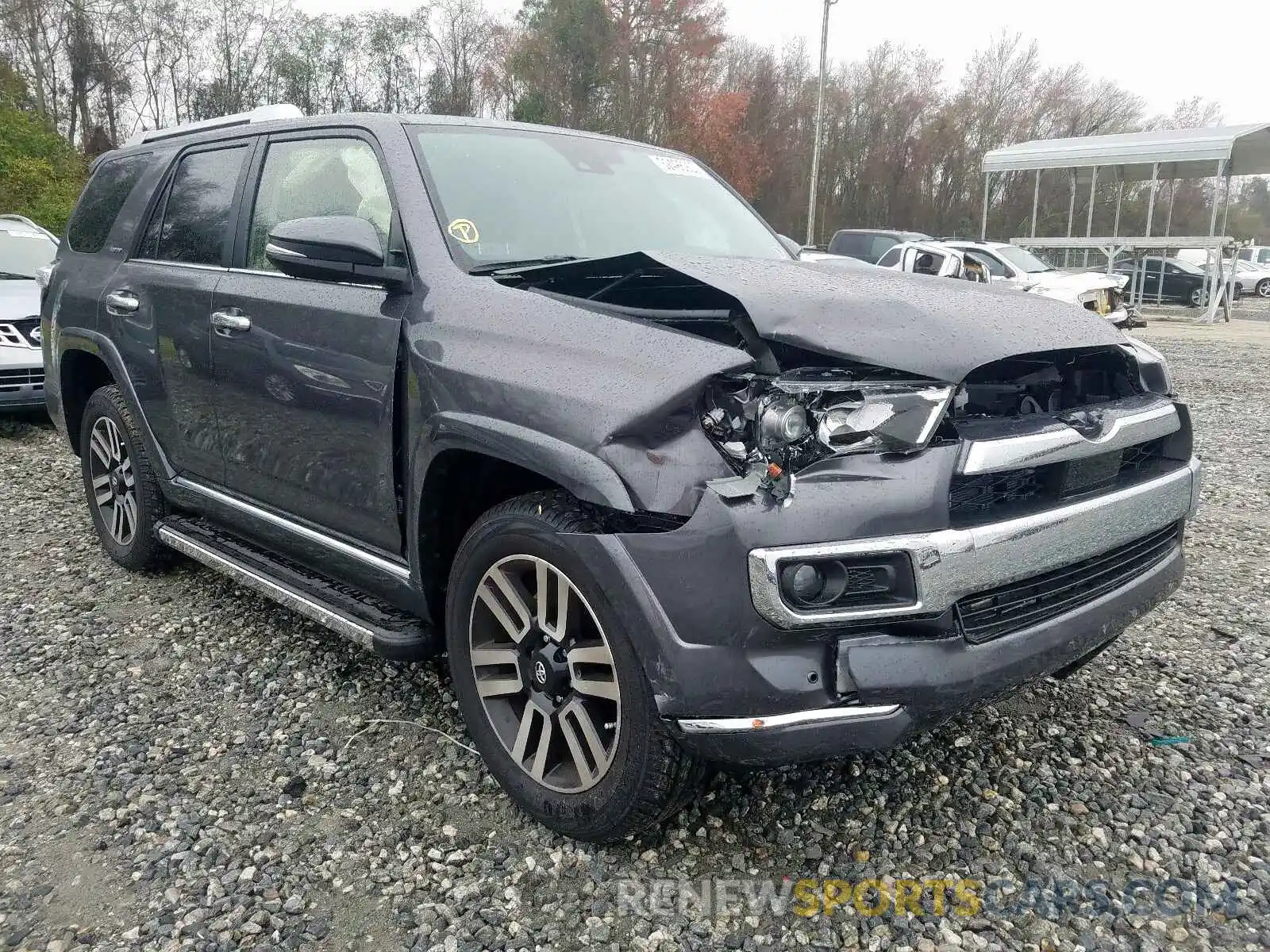 1 Photograph of a damaged car JTEBU5JR4L5757770 TOYOTA 4RUNNER 2020