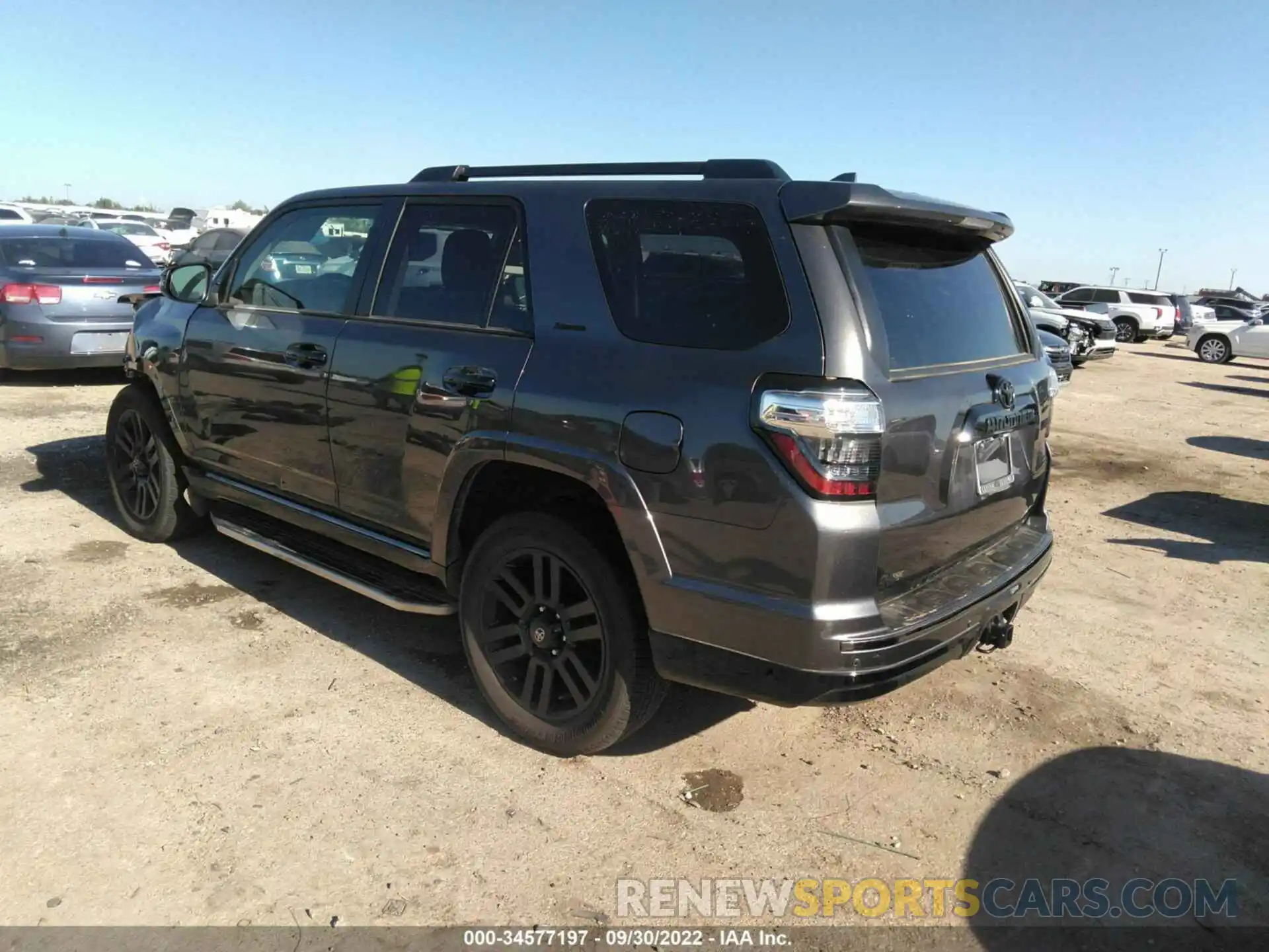 3 Photograph of a damaged car JTEBU5JR4L5761298 TOYOTA 4RUNNER 2020